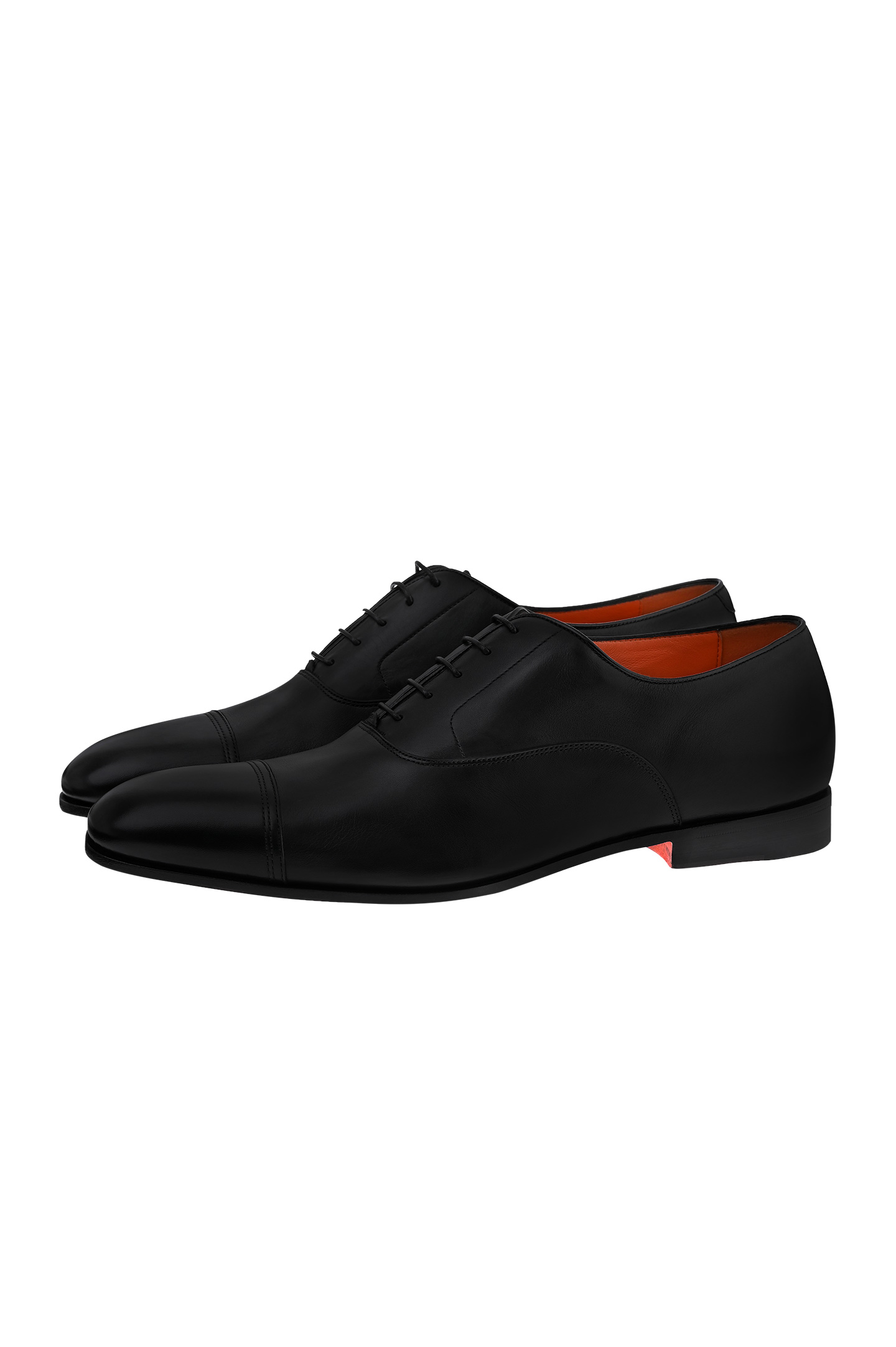 Туфли SANTONI MCLG17801SA3BSLFN01, цвет: Черный, Мужской