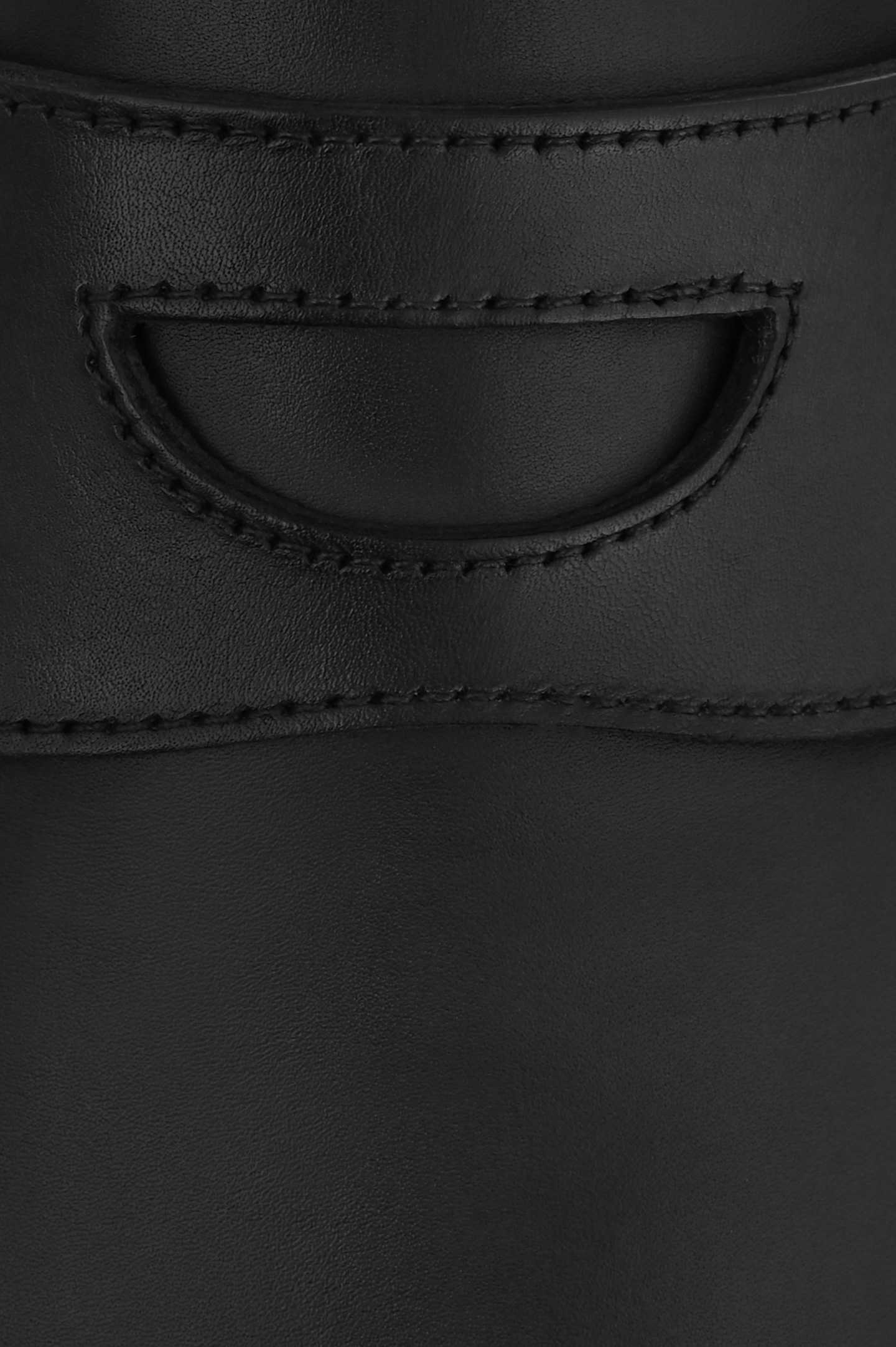 Кожаные пенни-лоферы DOUCAL'S DU3260MARIUF159, цвет: Черный, Мужской