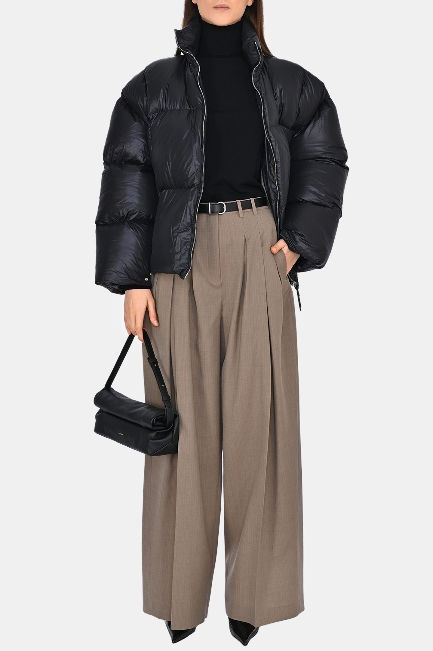 Куртка JIL SANDER J40AF0161 J70007, цвет: Черный, Женский