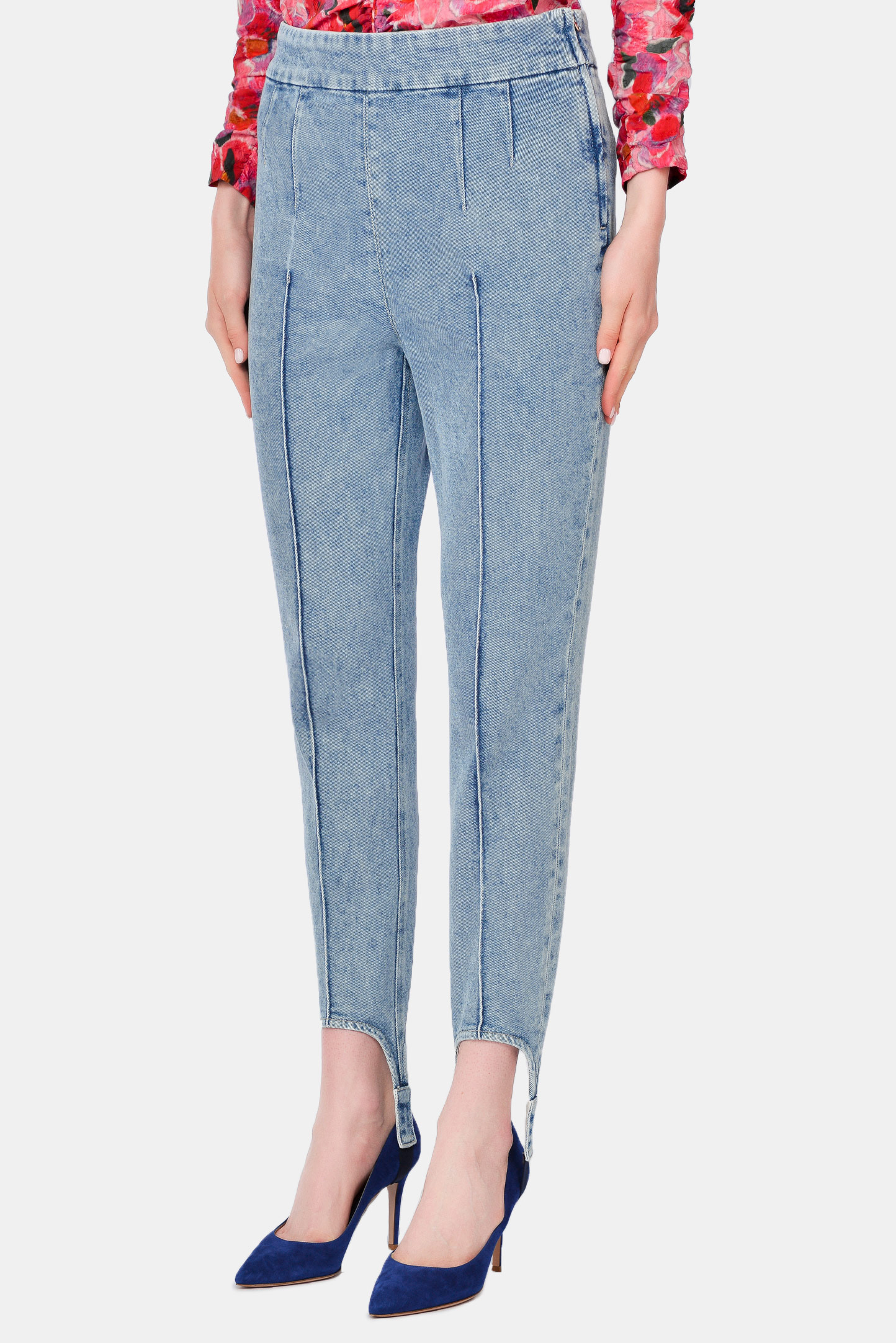 Брюки ISABEL MARANT PA1825-21P015I, цвет: Голубой, Женский