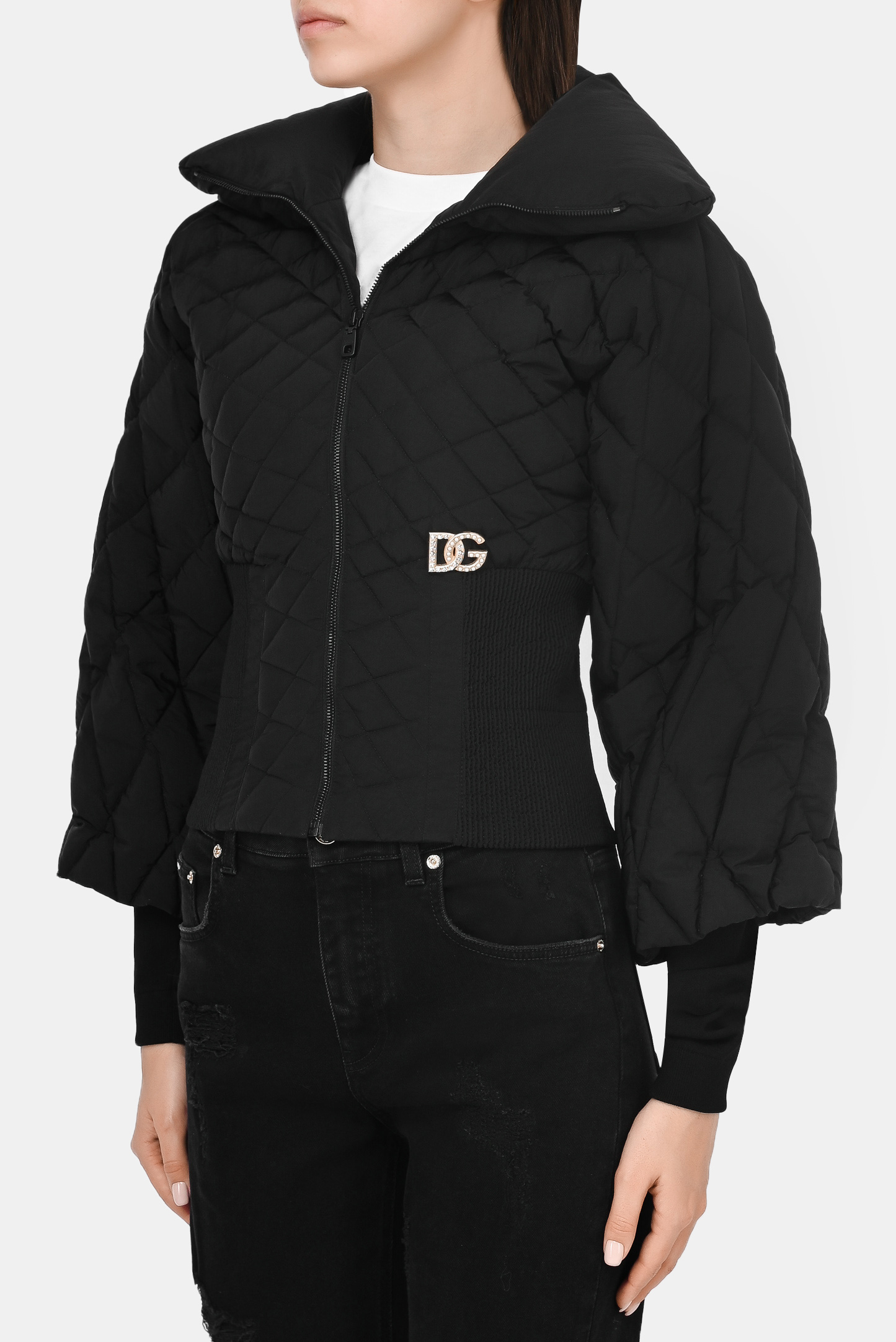Куртка DOLCE & GABBANA F9J21Z G7YZV, цвет: Черный, Женский