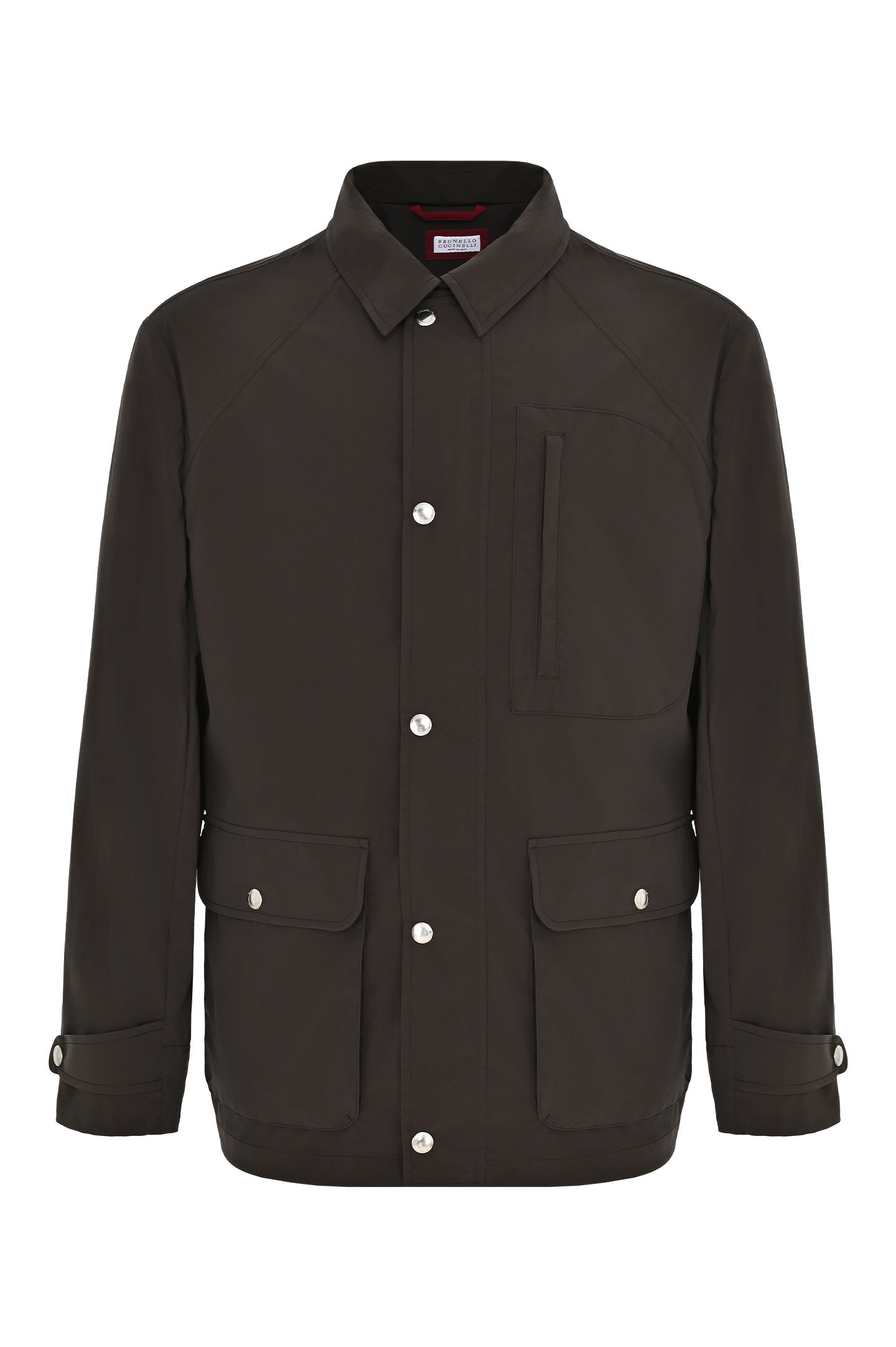 Куртка BRUNELLO  CUCINELLI MR4566490C, цвет: Темно-коричневый, Мужской