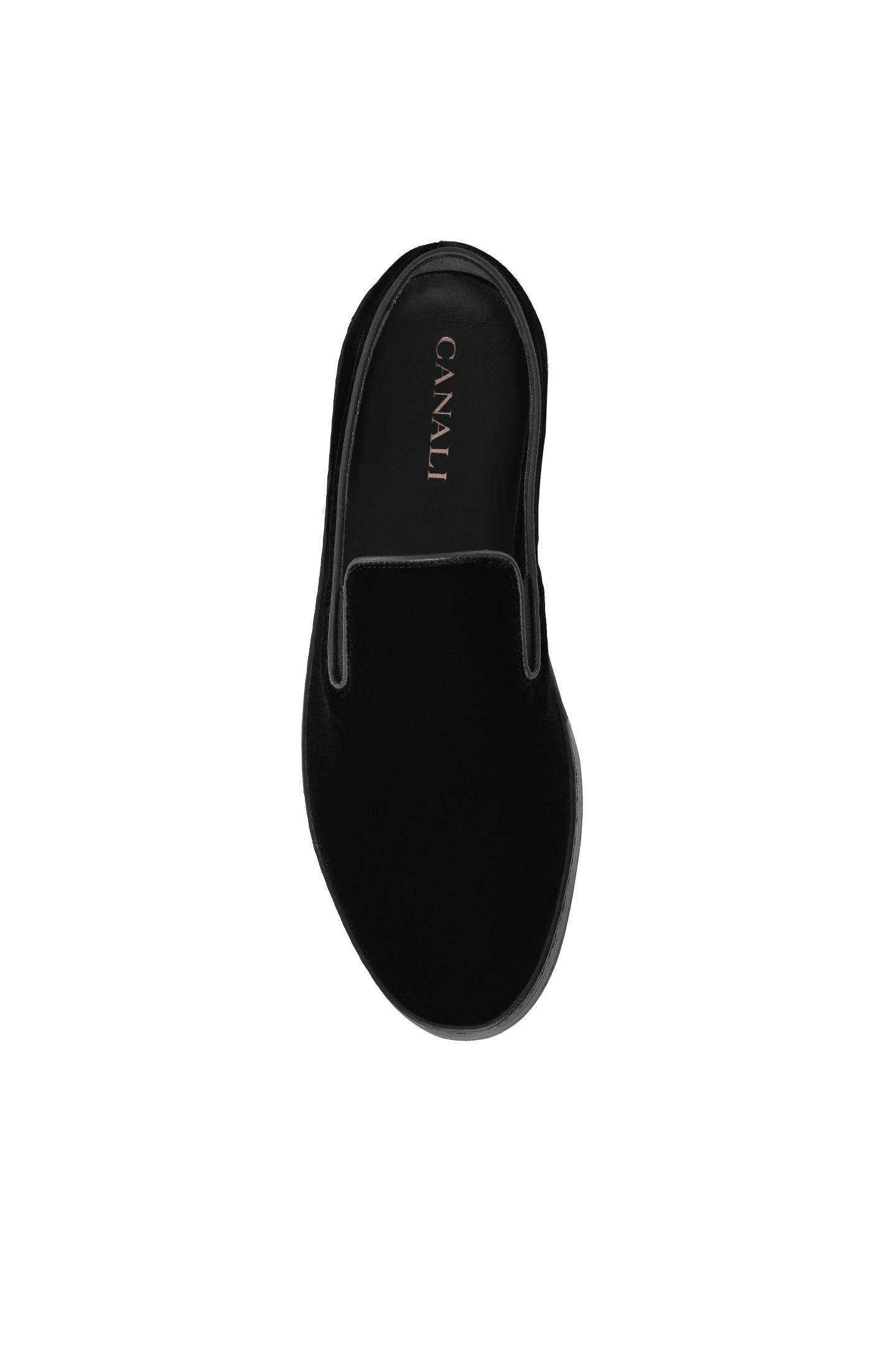 Слипоны CANALI RE00938 611238, цвет: Черный, Мужской
