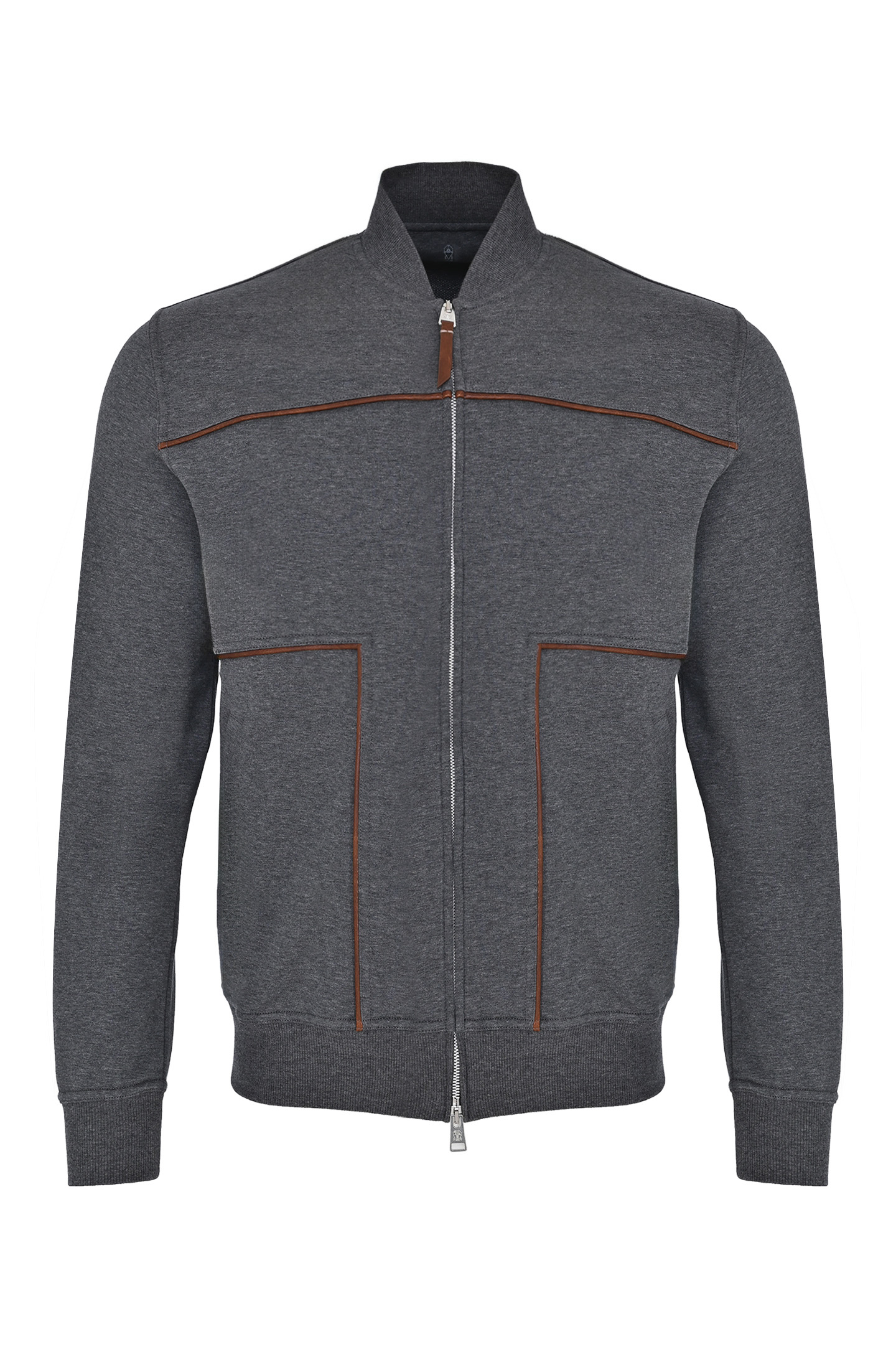 Куртка спорт BRUNELLO  CUCINELLI MW8639084G, цвет: Темно-серый, Мужской