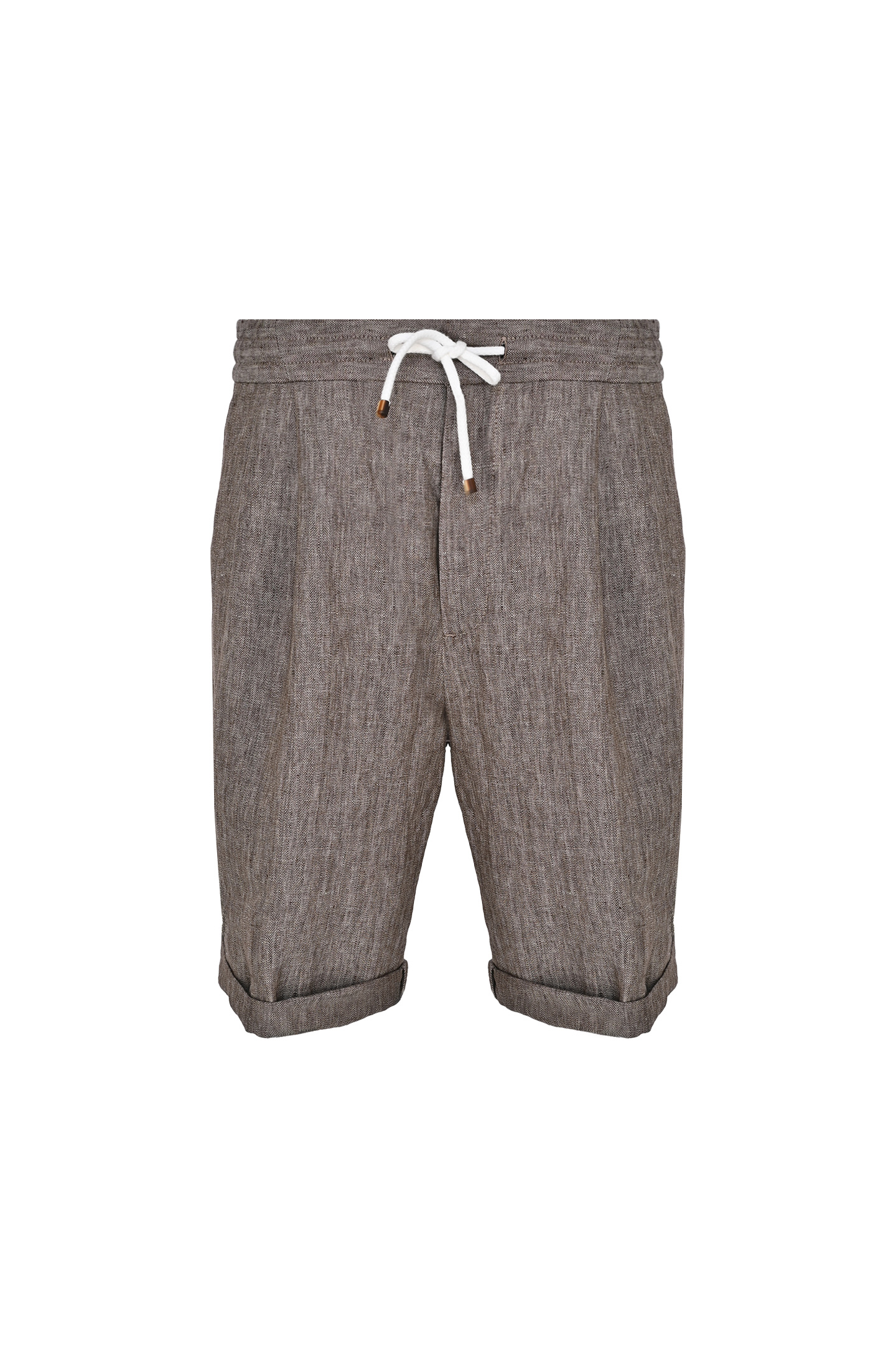 Шорты BRUNELLO  CUCINELLI MH251U0020, цвет: Коричневый, Мужской