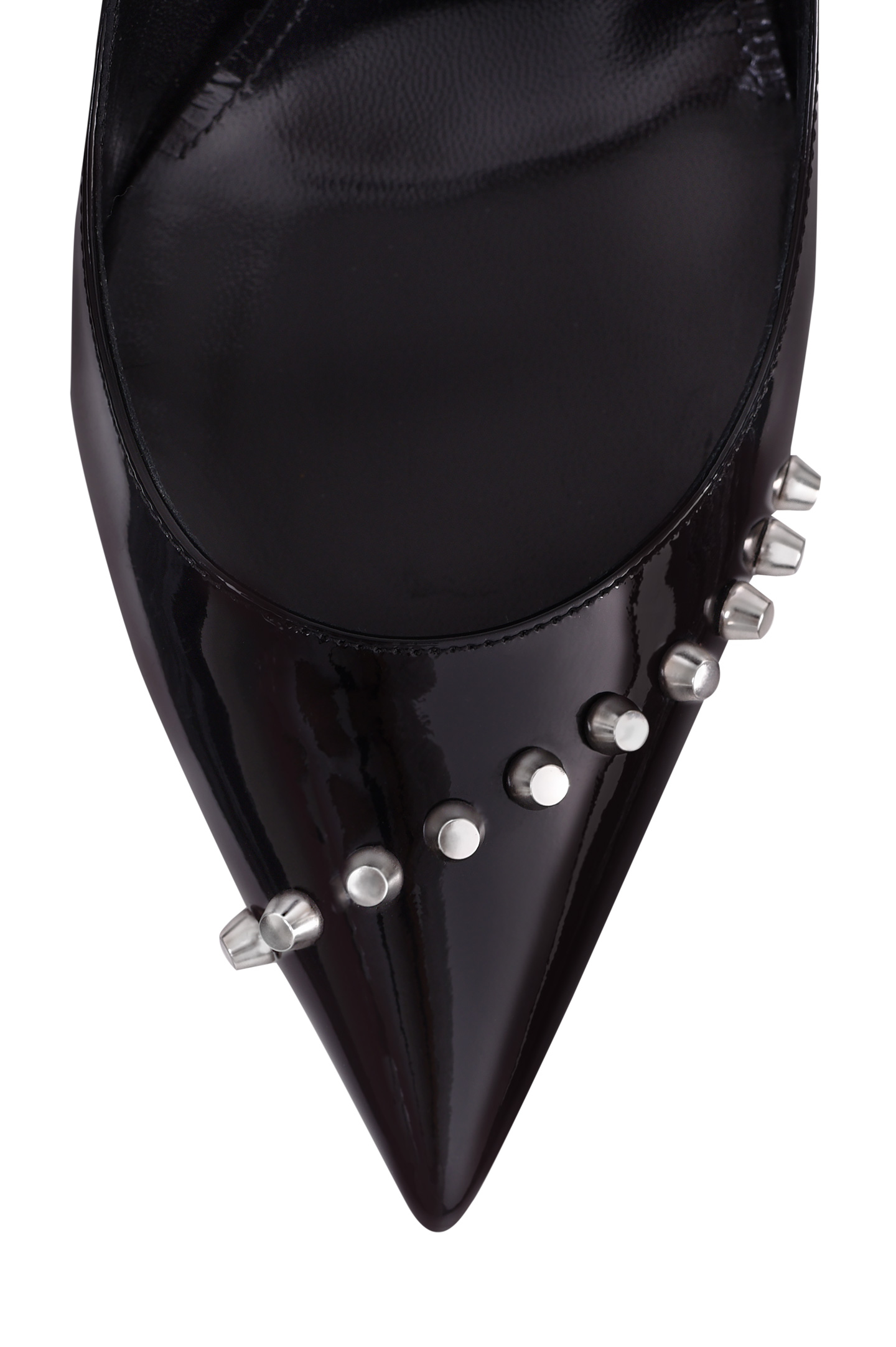 Туфли SAINT LAURENT 538911 0NPLL, цвет: Черный, Женский