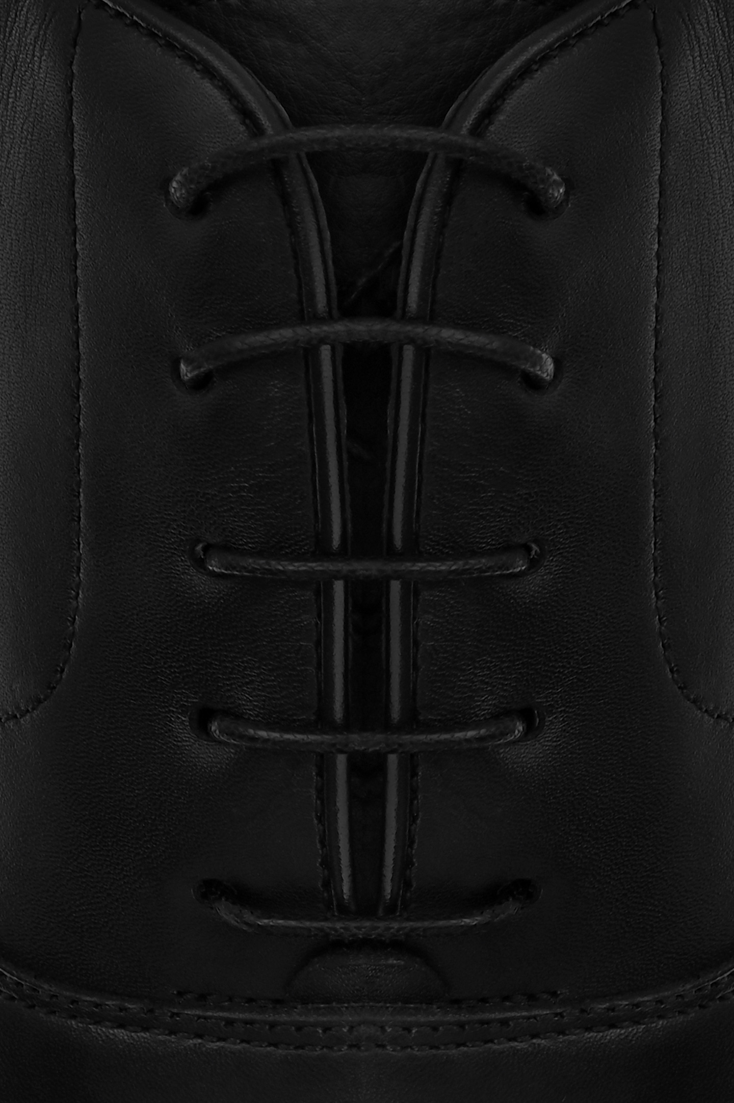 Туфли SANTONI MCLG17801SA3BSLFN01, цвет: Черный, Мужской