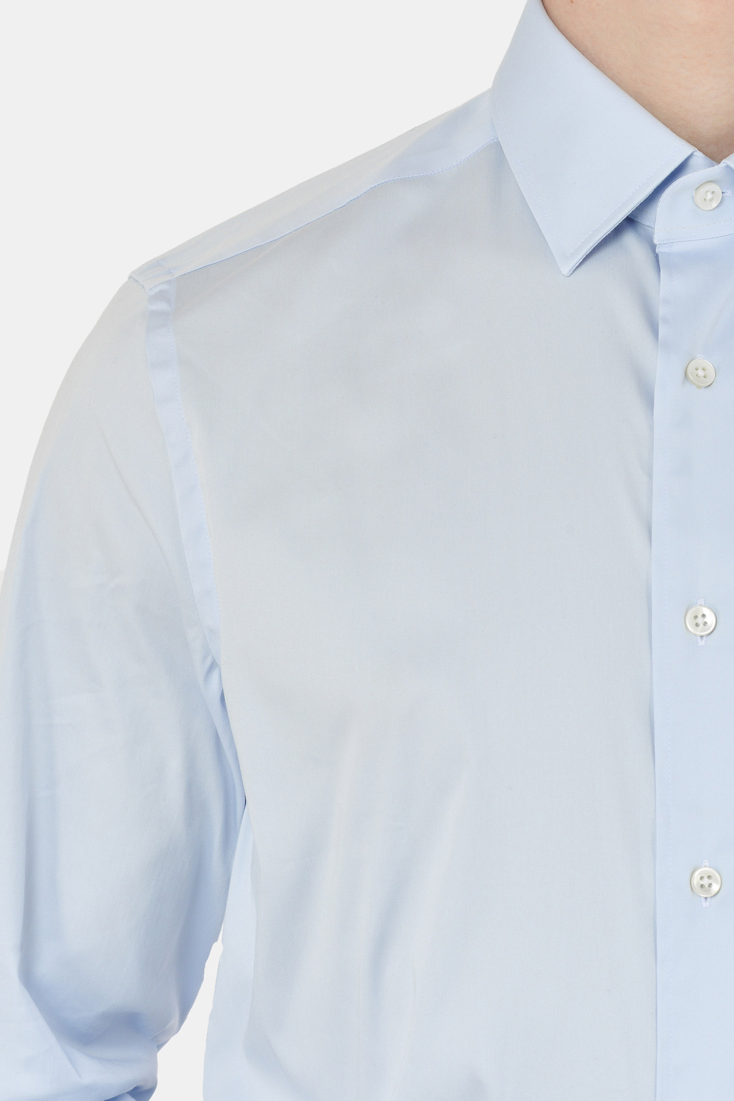 Рубашка CANALI GA00103/401, цвет: Голубой, Мужской