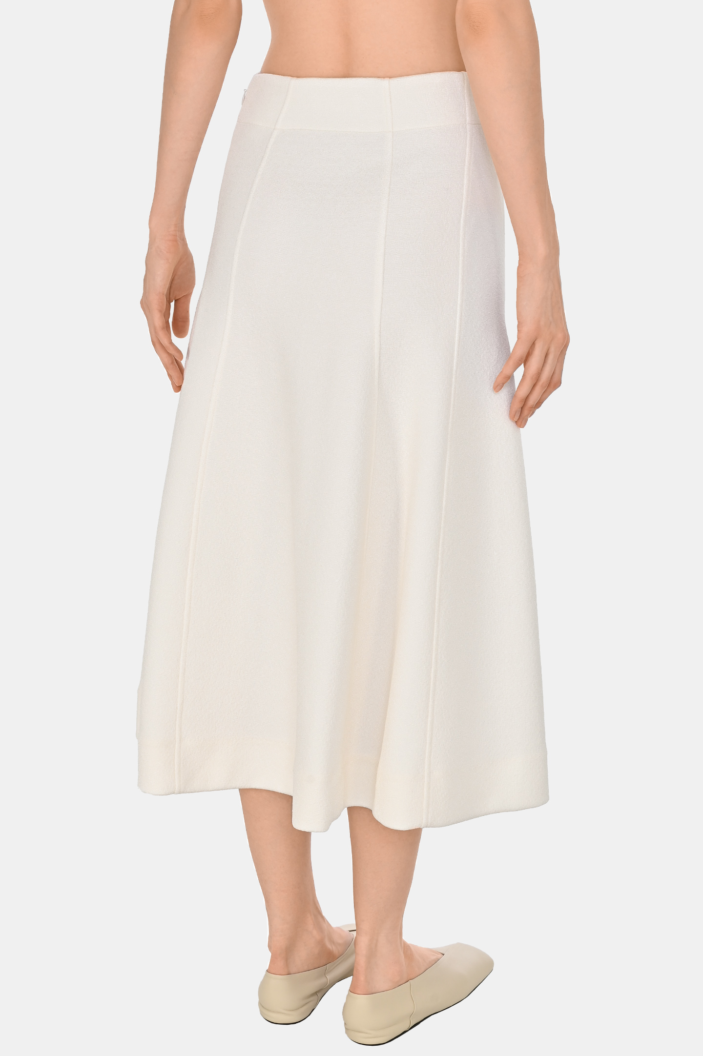 Юбка JIL SANDER J02MA0258, цвет: Молочный, Женский