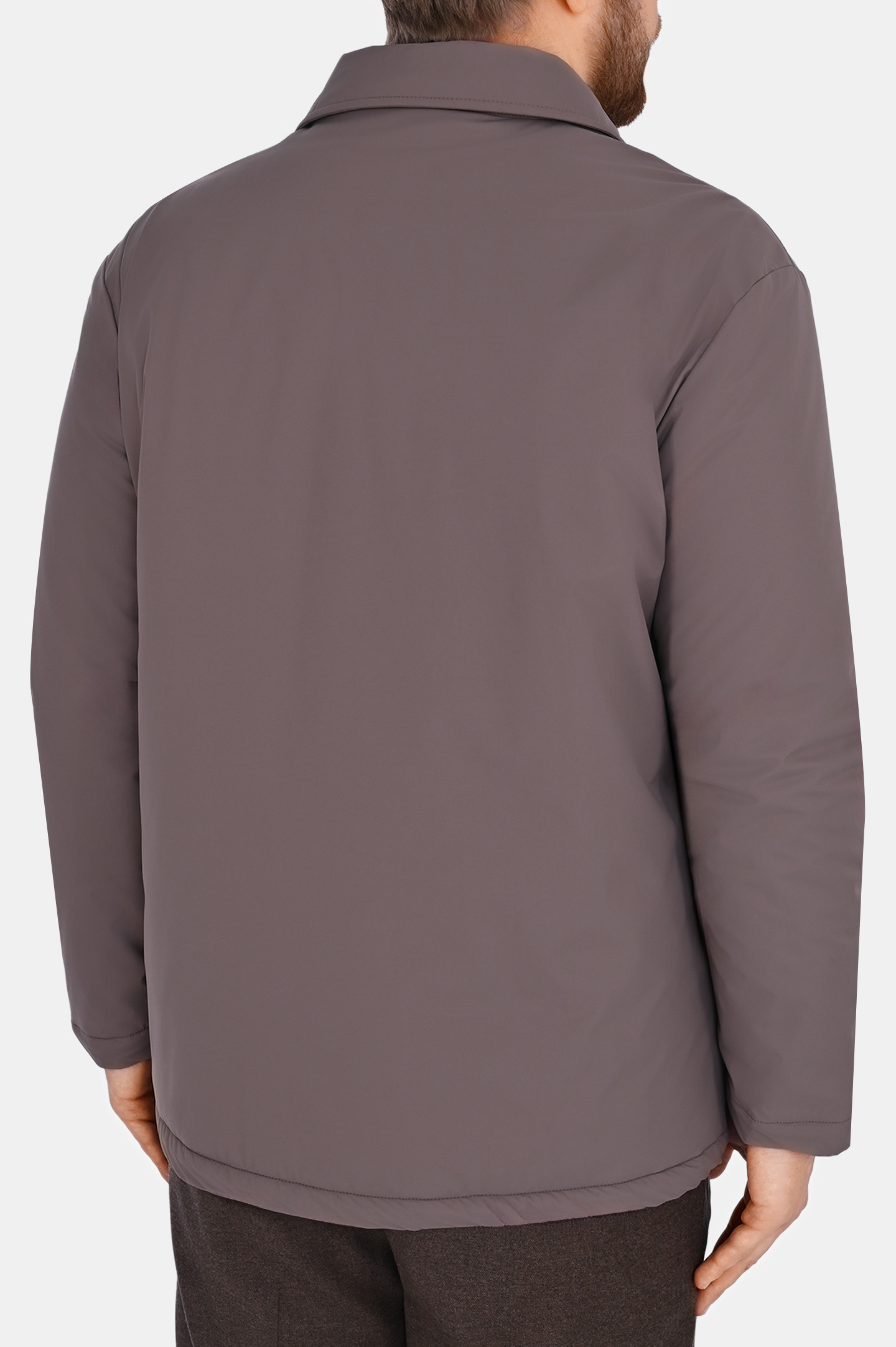 Куртка KITON UW1582YC40100, цвет: Коричневый, Мужской