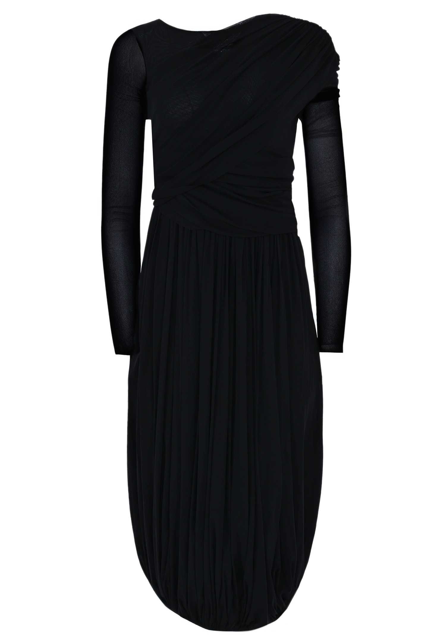Платье PHILOSOPHY DI LORENZO SERAFINI A040571180555, цвет: Черный, Женский