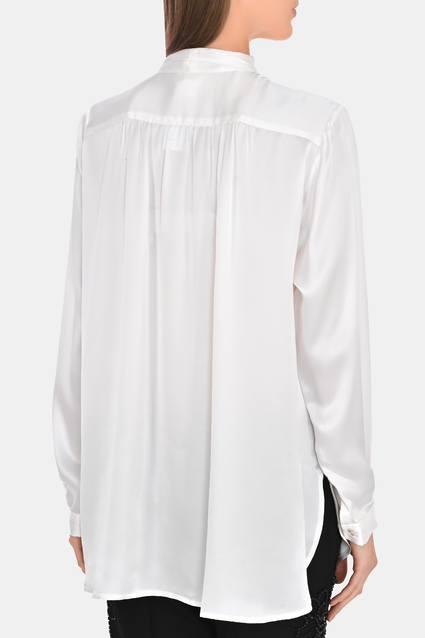 Блуза P.A.R.O.S.H. D380590-STELLA, цвет: Белый, Женский