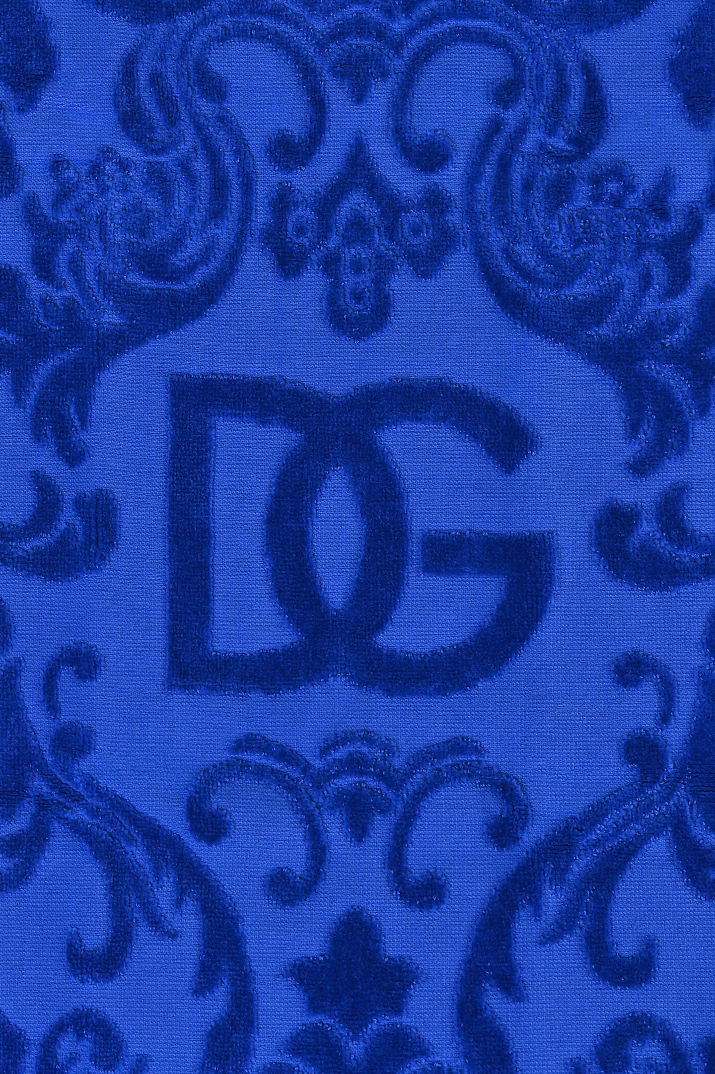 Комплект полотенец DOLCE & GABBANA TCFS01 TCAGB, цвет: Синий, Unisex