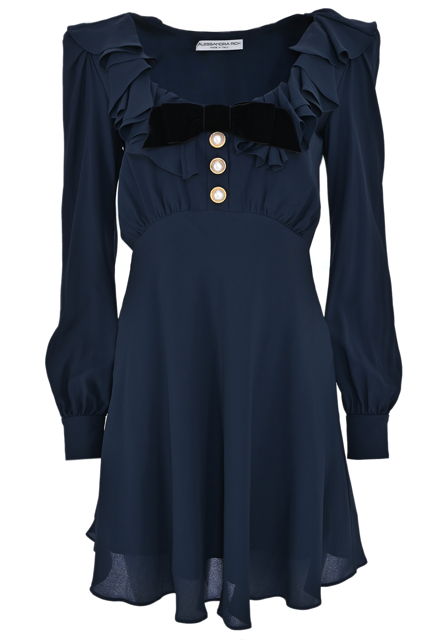 Платье ALESSANDRA  RICH FAB3493F4061, цвет: Темно-синий, Женский