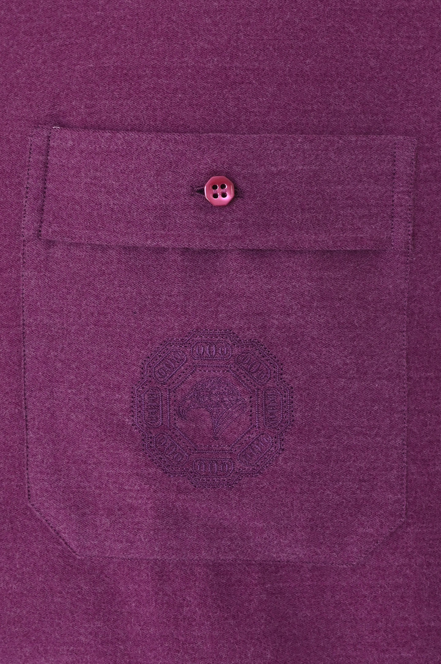 Рубашка STEFANO RICCI MC007041 R2654, цвет: Фиолетовый, Мужской
