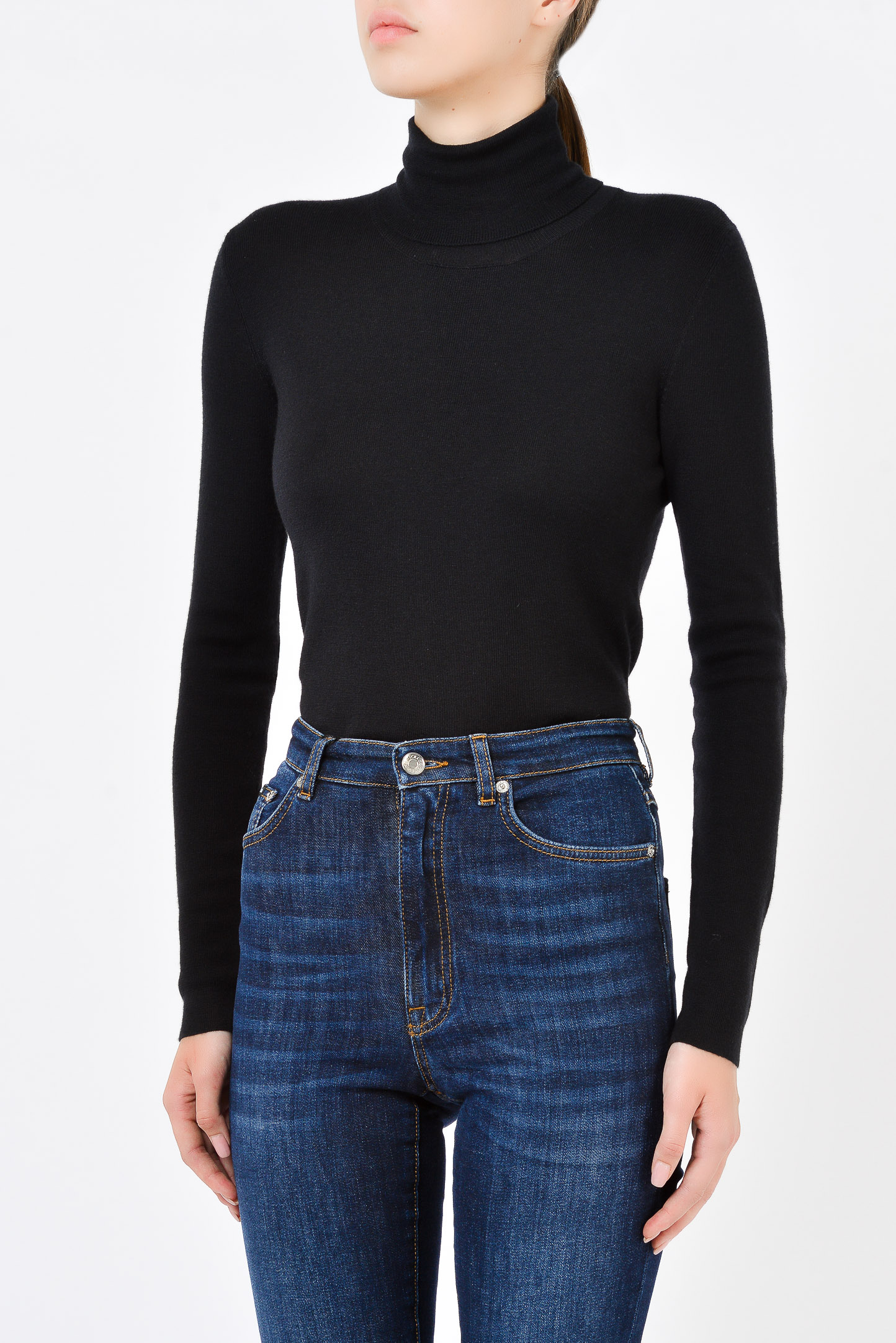 Свитер PRADA P26183 S 142, цвет: Черный, Женский