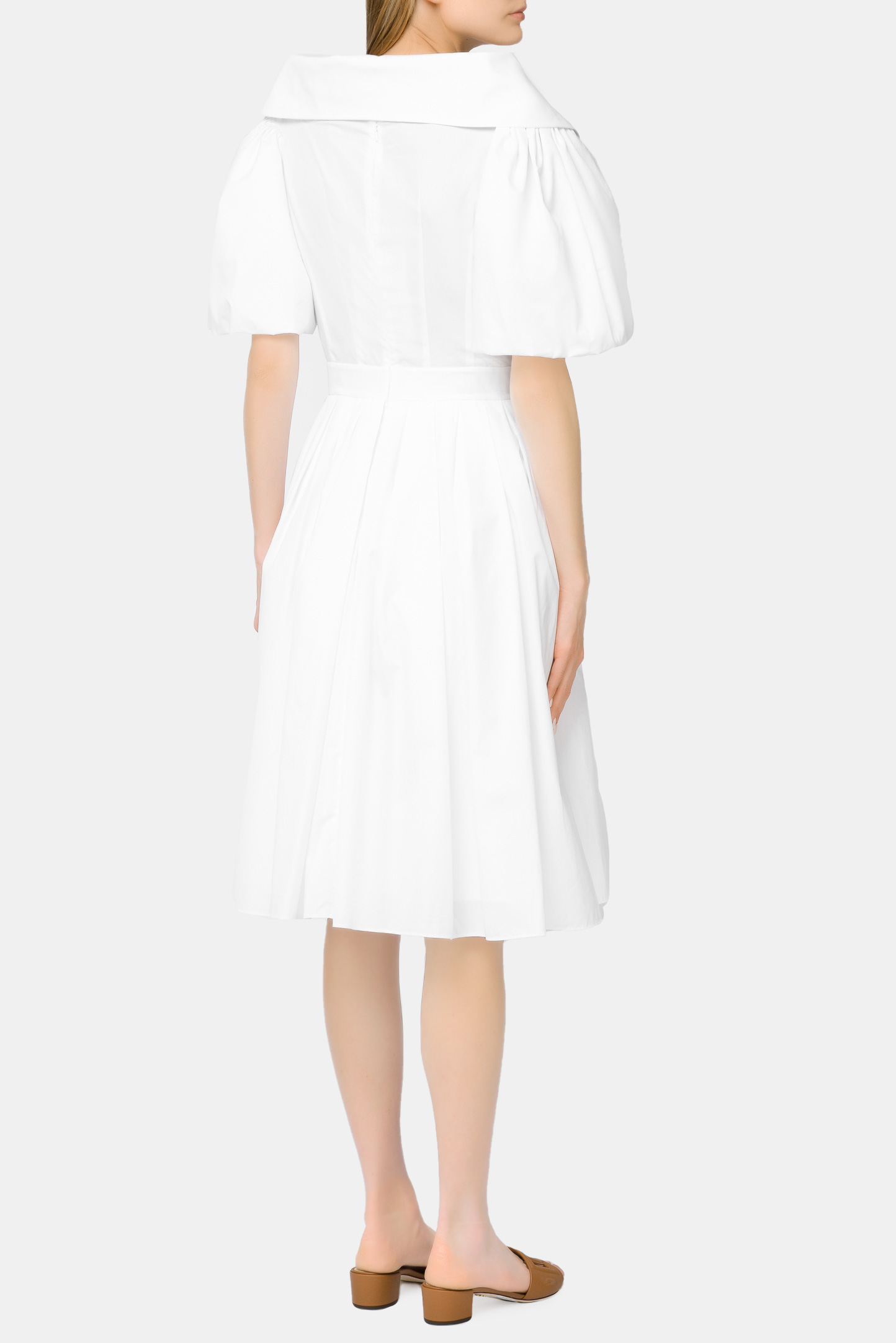 Платье ALEXANDER MCQUEEN 659902 QAAAD, цвет: Белый, Женский