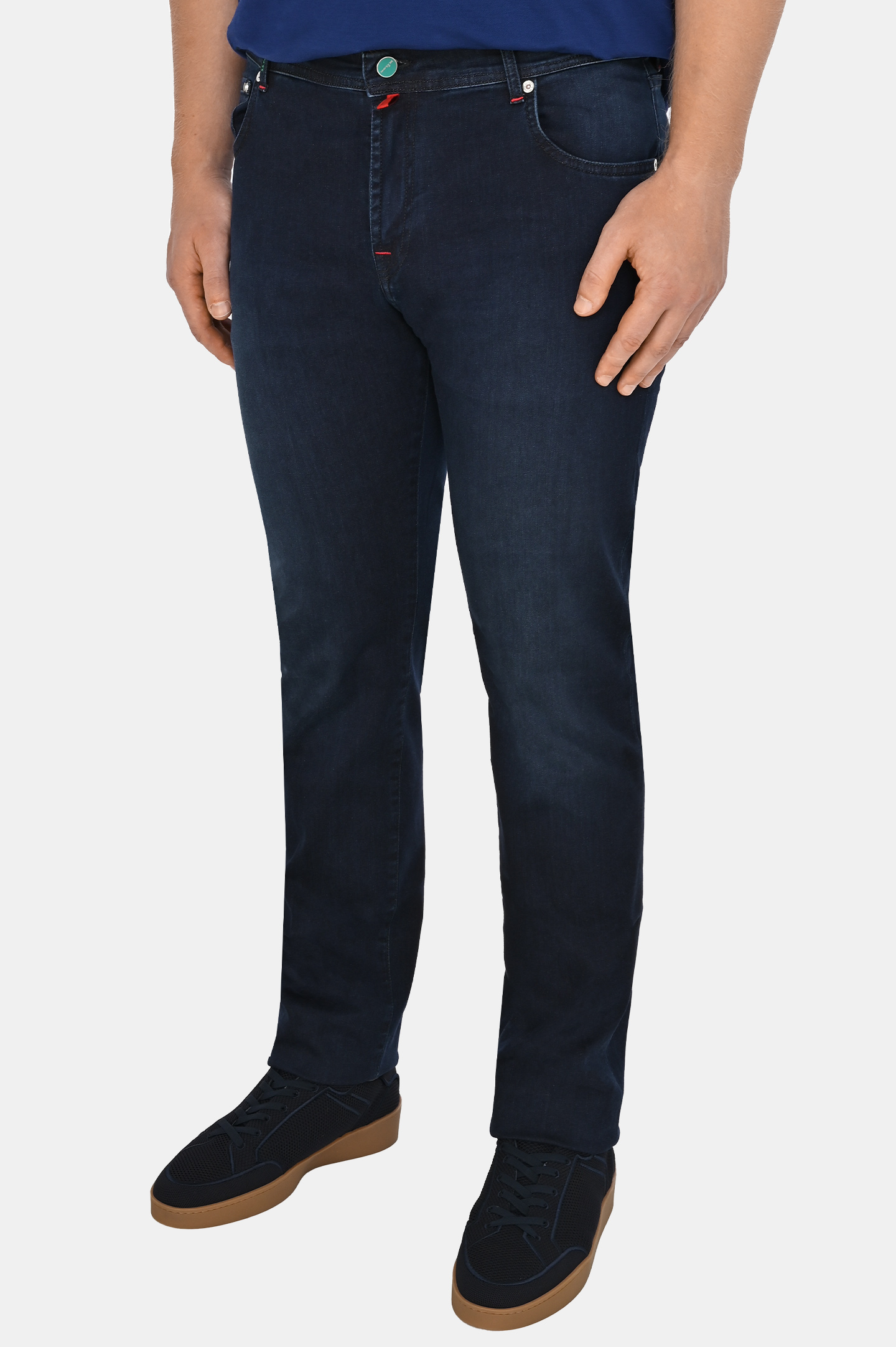 Джинсы KITON UPNJSK0619F0, цвет: Темно-синий, Мужской