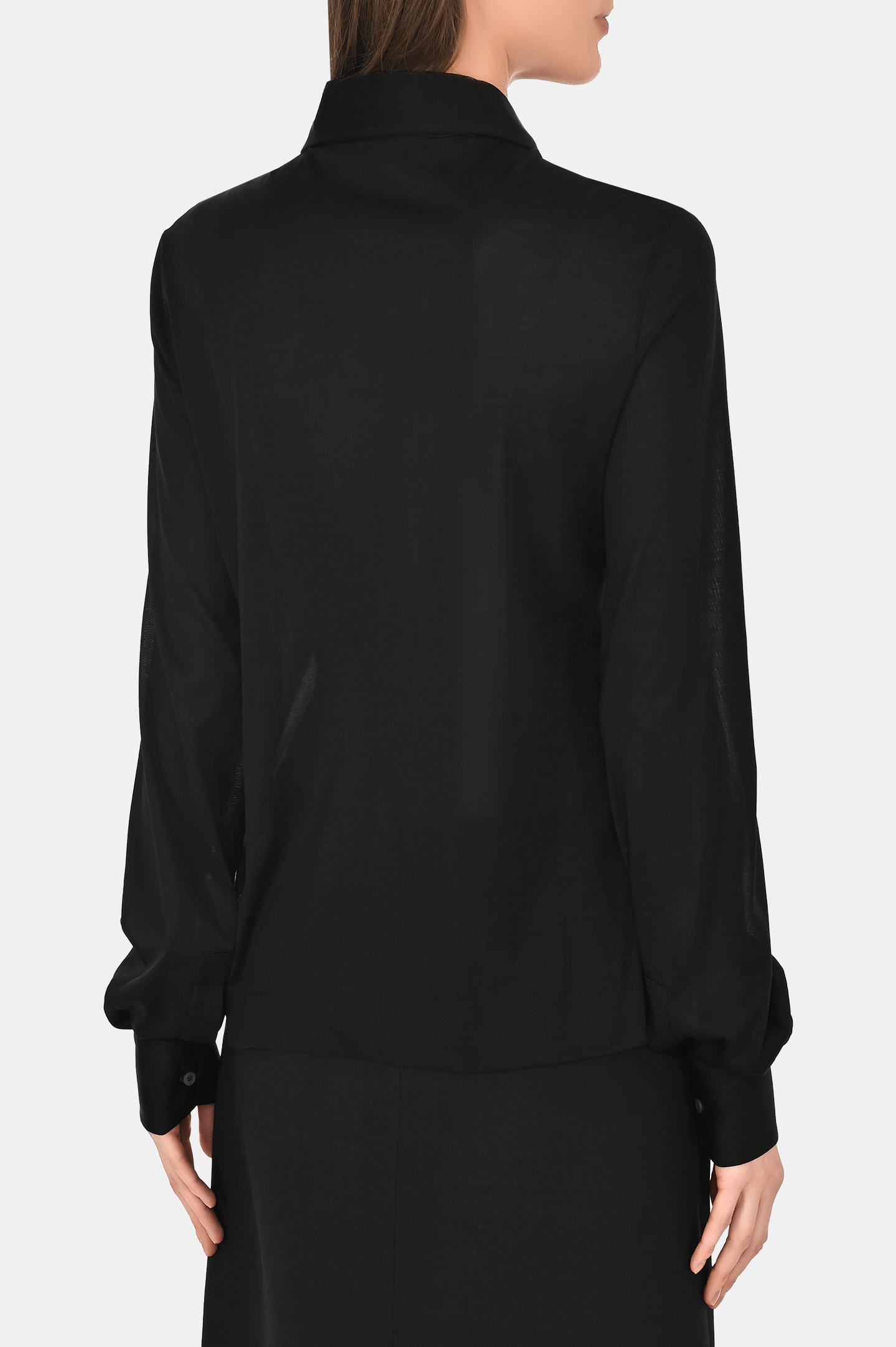 Блуза FABIANA FILIPPI CAD264F231 D639, цвет: Черный, Женский