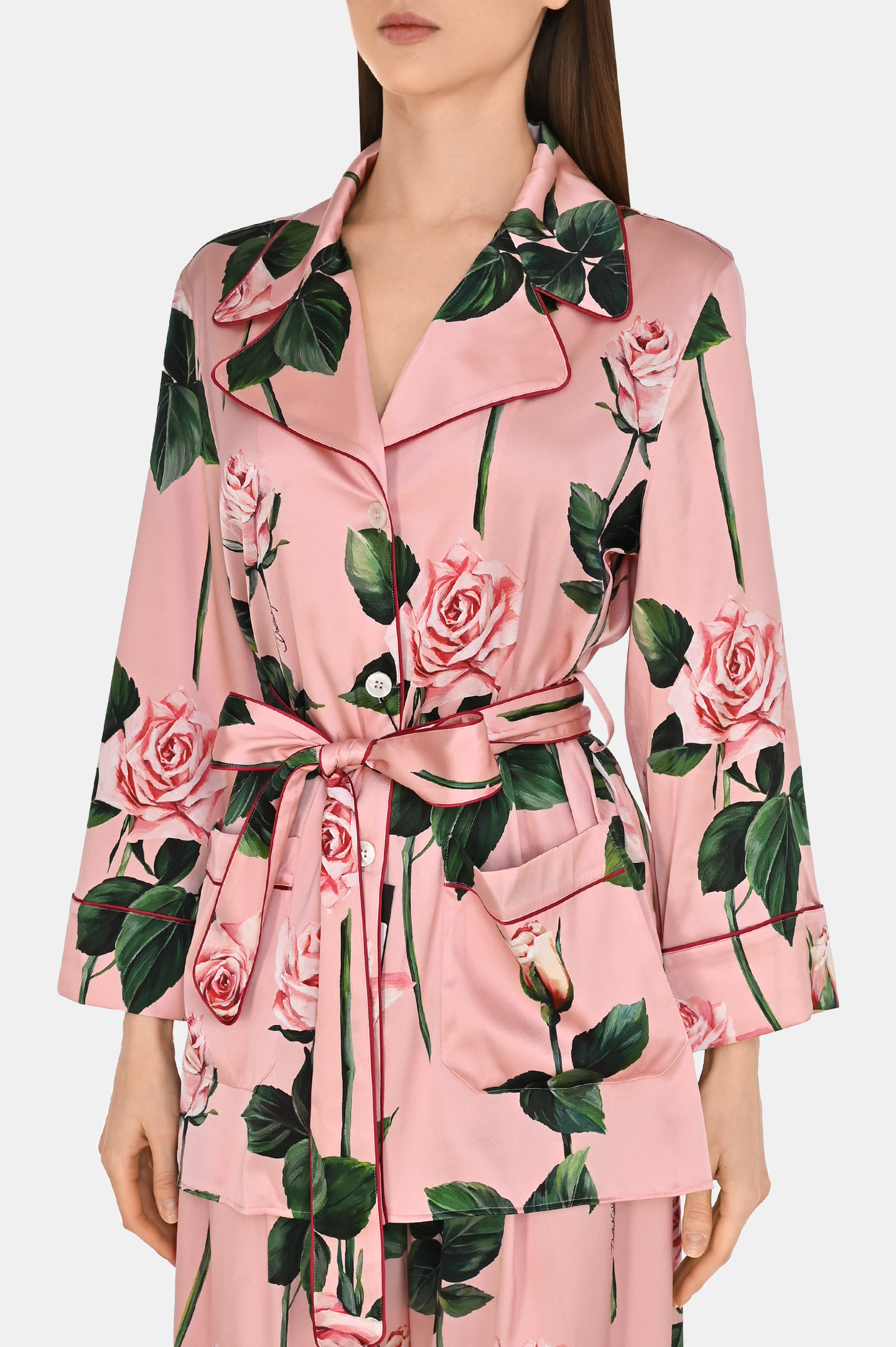Блуза DOLCE & GABBANA F5T44T FSA7D, цвет: Разноцветный, Женский