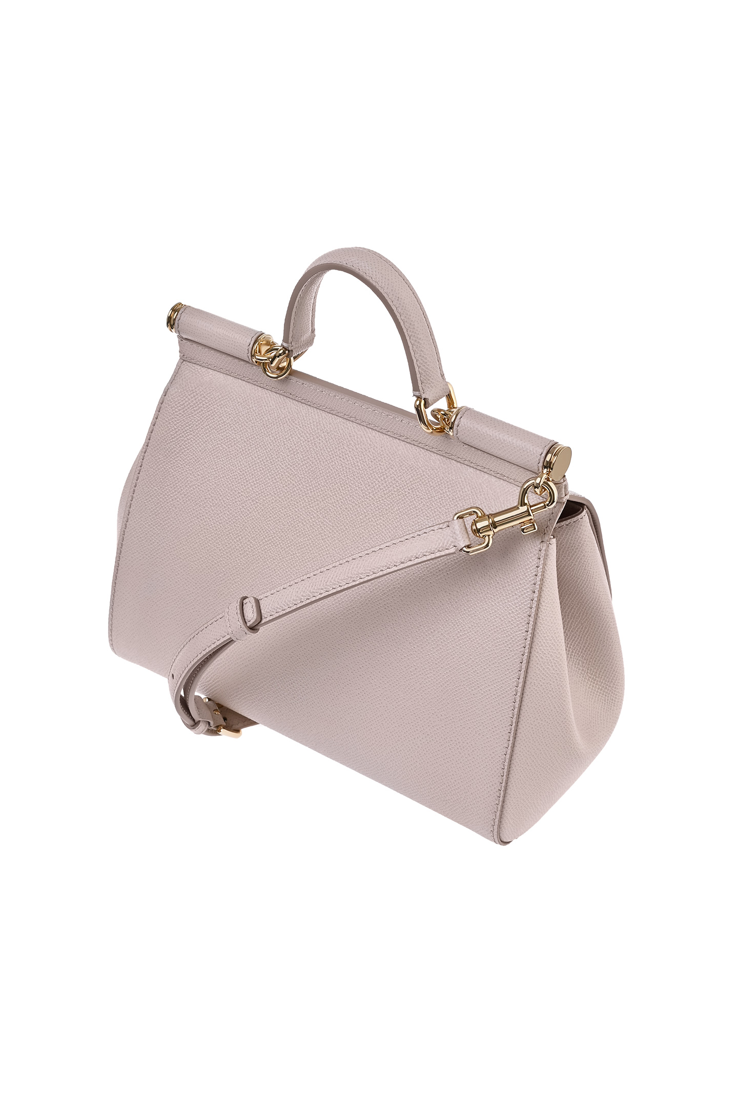 Кожаная сумка DOLCE & GABBANA BB6002 A1001, цвет: Розовый, Женский