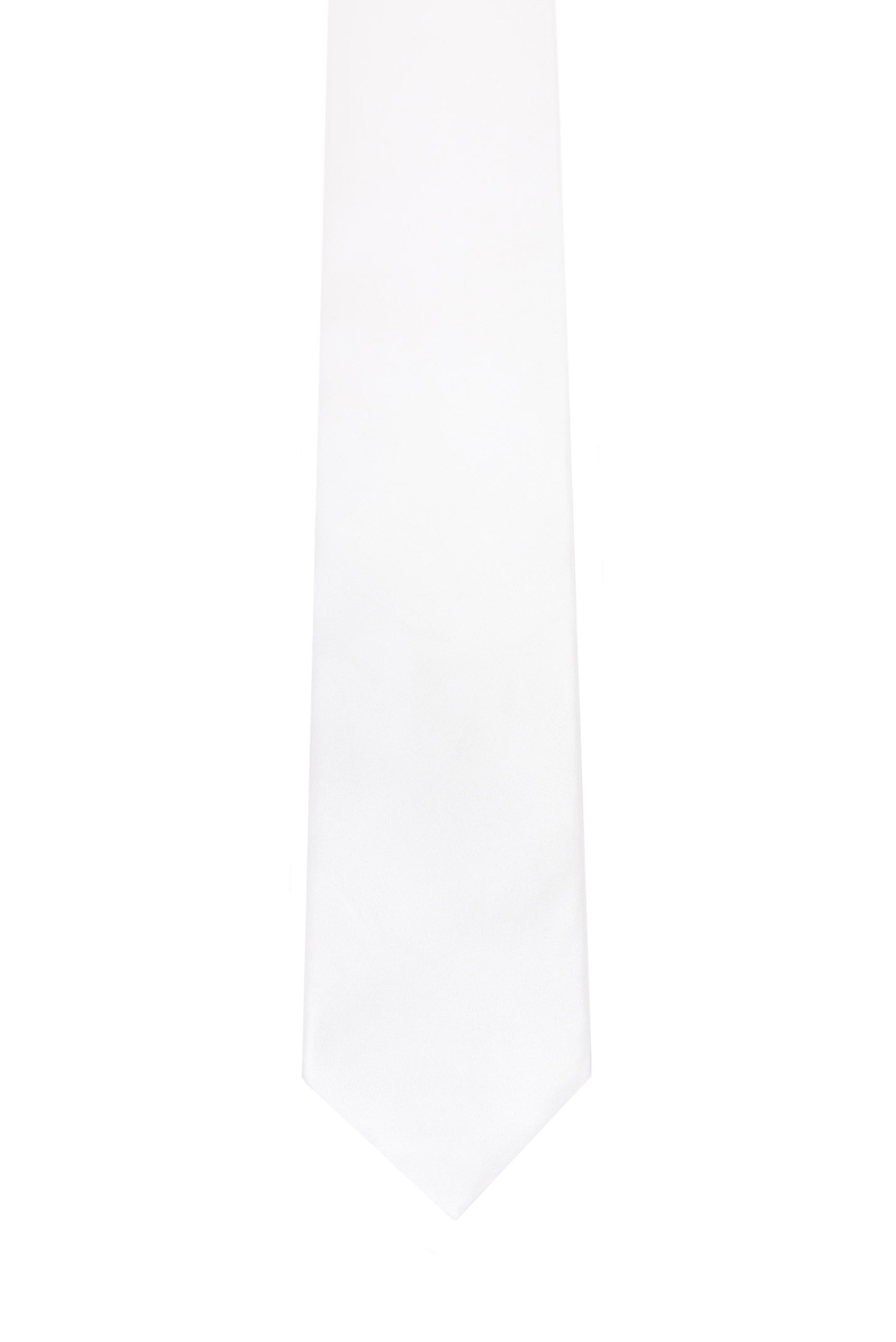 Галстук и платок STEFANO RICCI DHU UNIR 011, цвет: Белый, Мужской