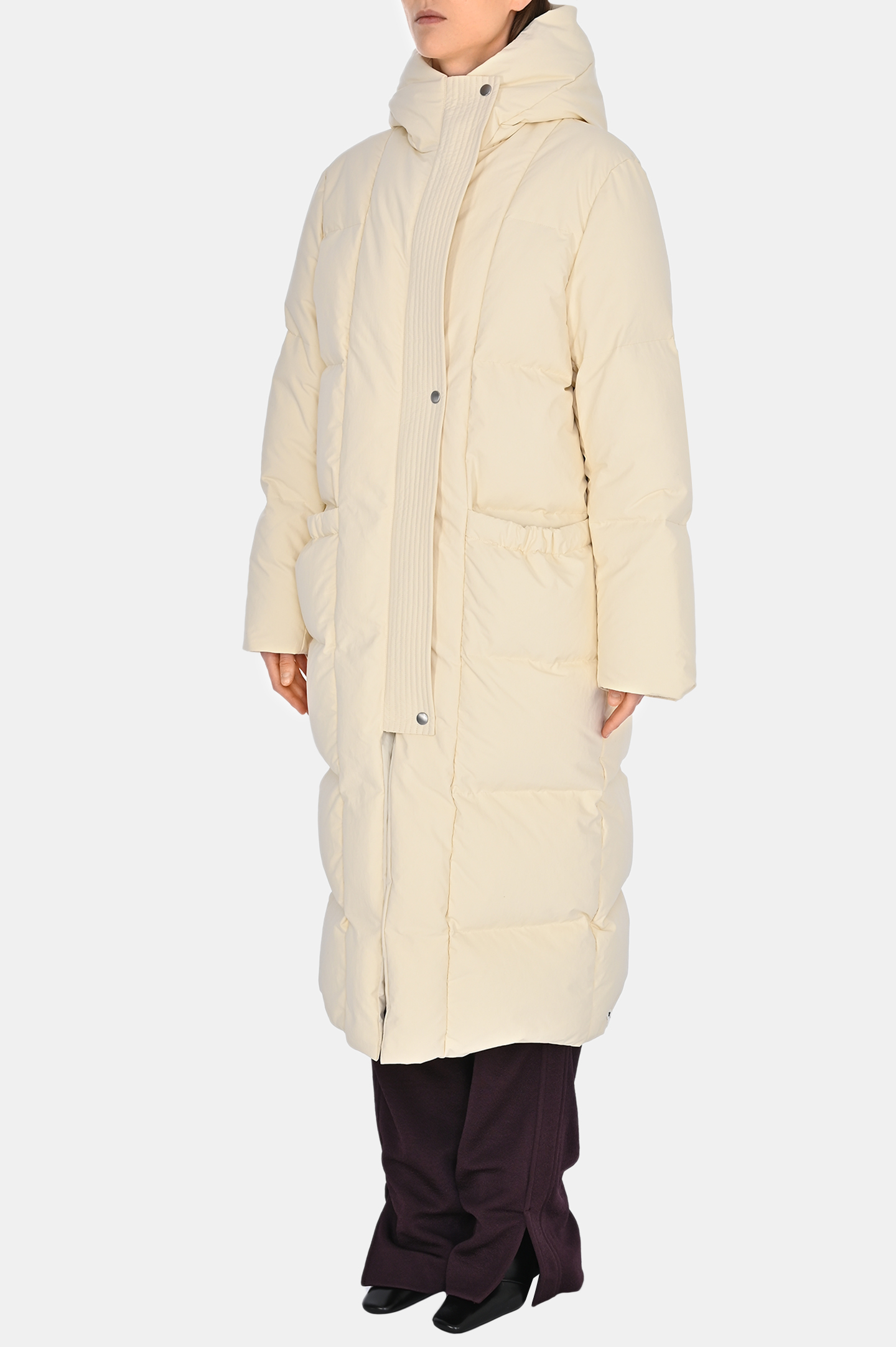 Пальто JIL SANDER J40AF0125 J70008, цвет: Молочный, Женский