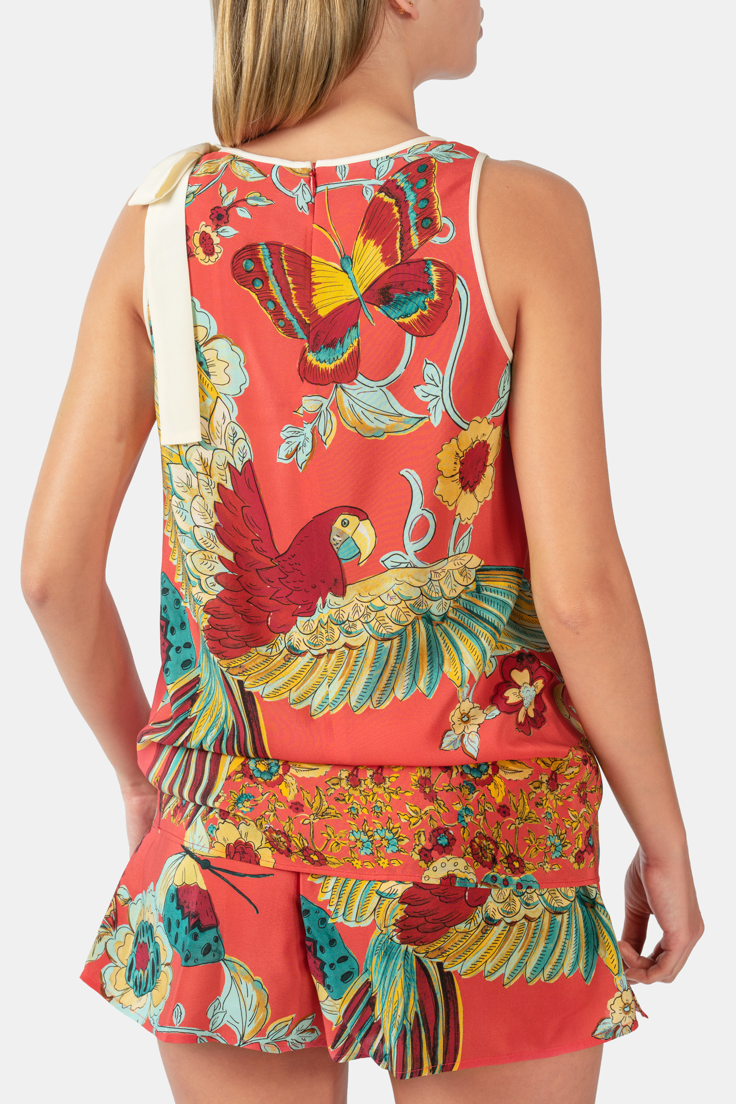 Топ RED VALENTINO TR0AE0J0519, цвет: Красный, Женский