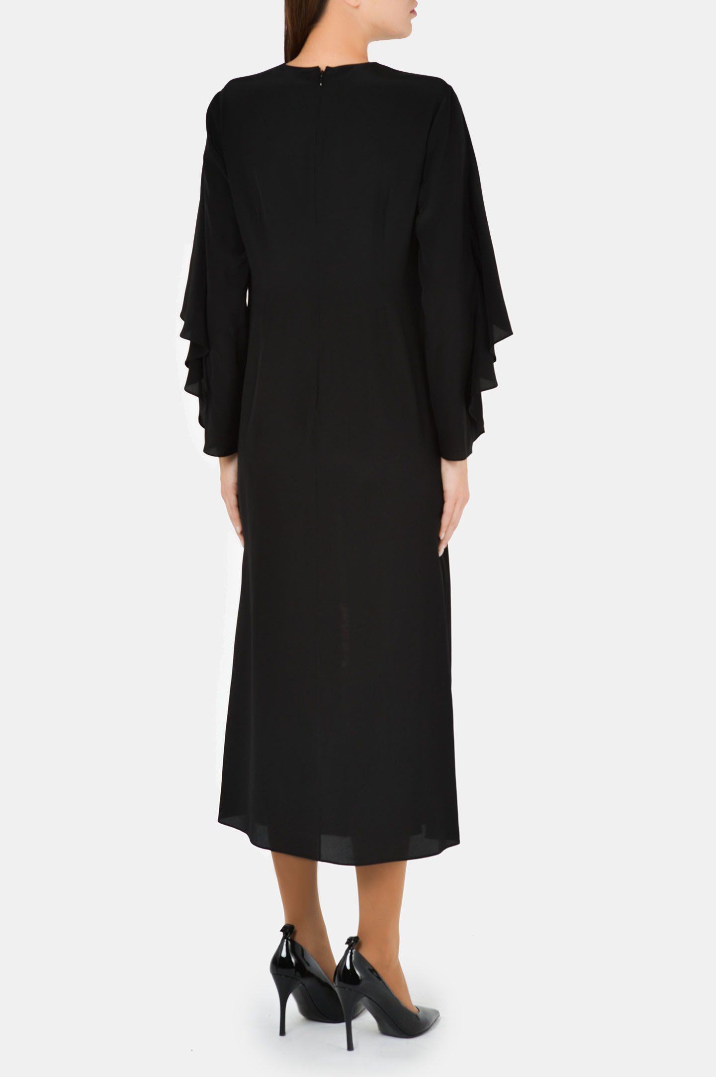 Платье VALENTINO PAP UB0VAU25616, цвет: Черный, Женский