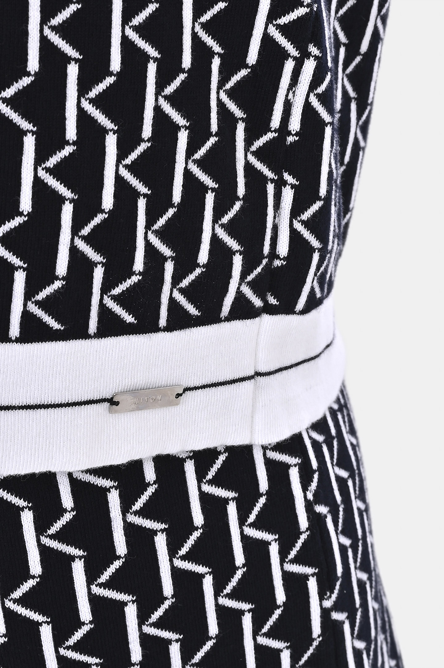 Поло KITON D59778K0954F0, цвет: Синий, Женский