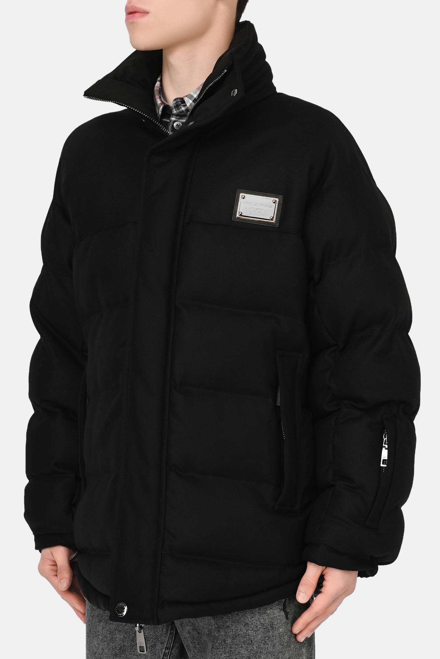 Куртка DOLCE & GABBANA G9UT7T GEU24, цвет: Черный, Мужской