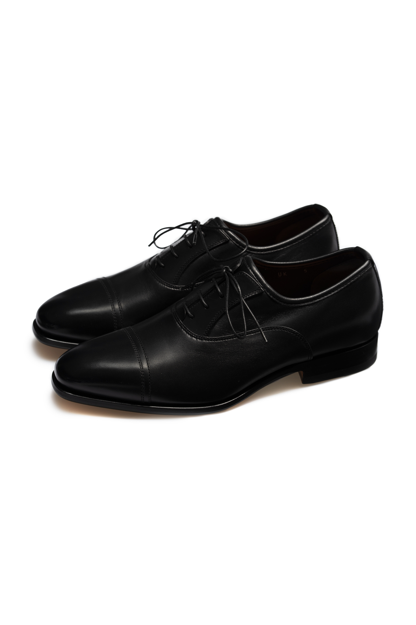 Туфли SANTONI MCLE17169BB1FRKE, цвет: Черный, Мужской