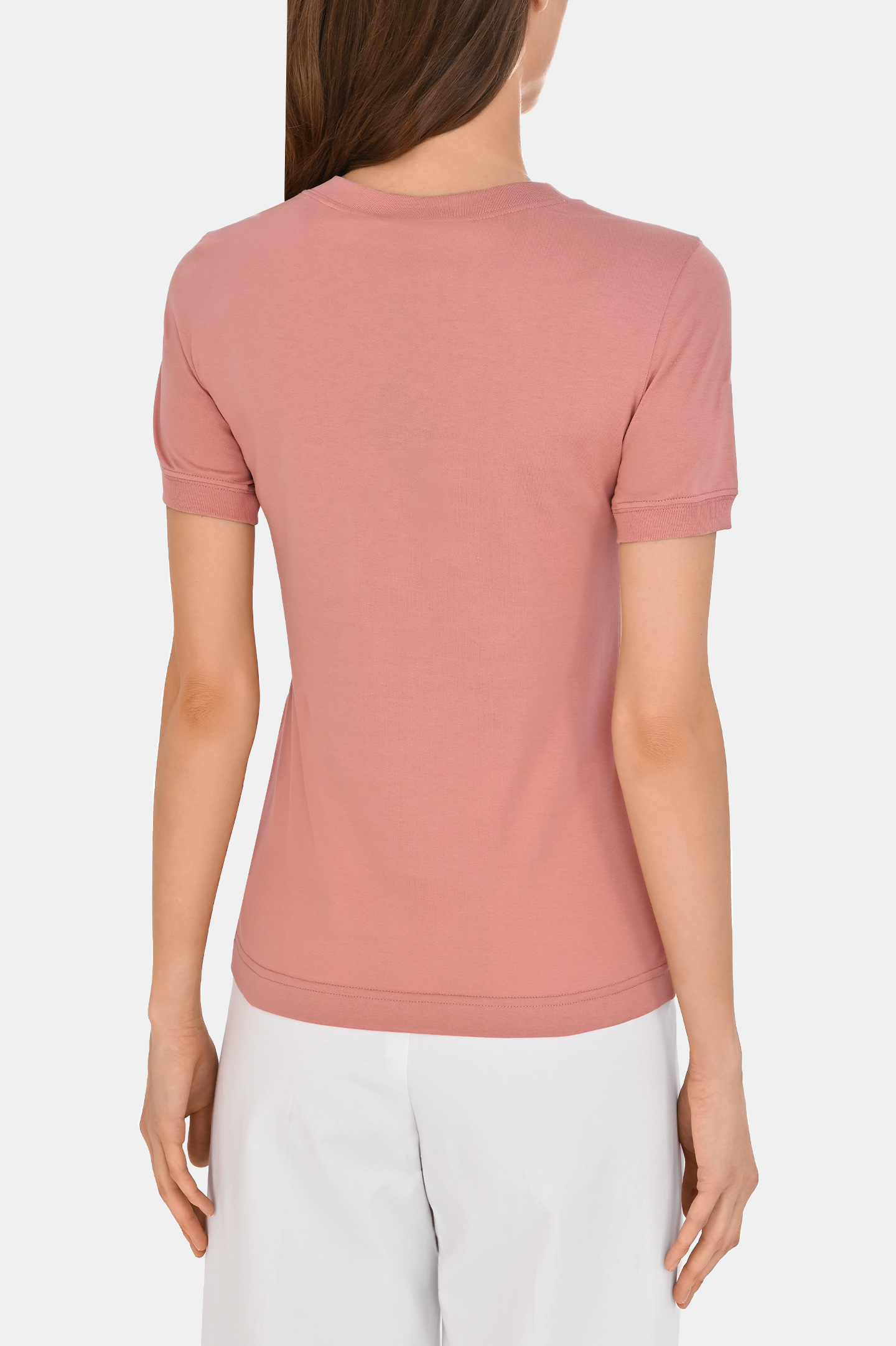 Футболка DOLCE & GABBANA F8N08Z GDCX1, цвет: Розовый, Женский