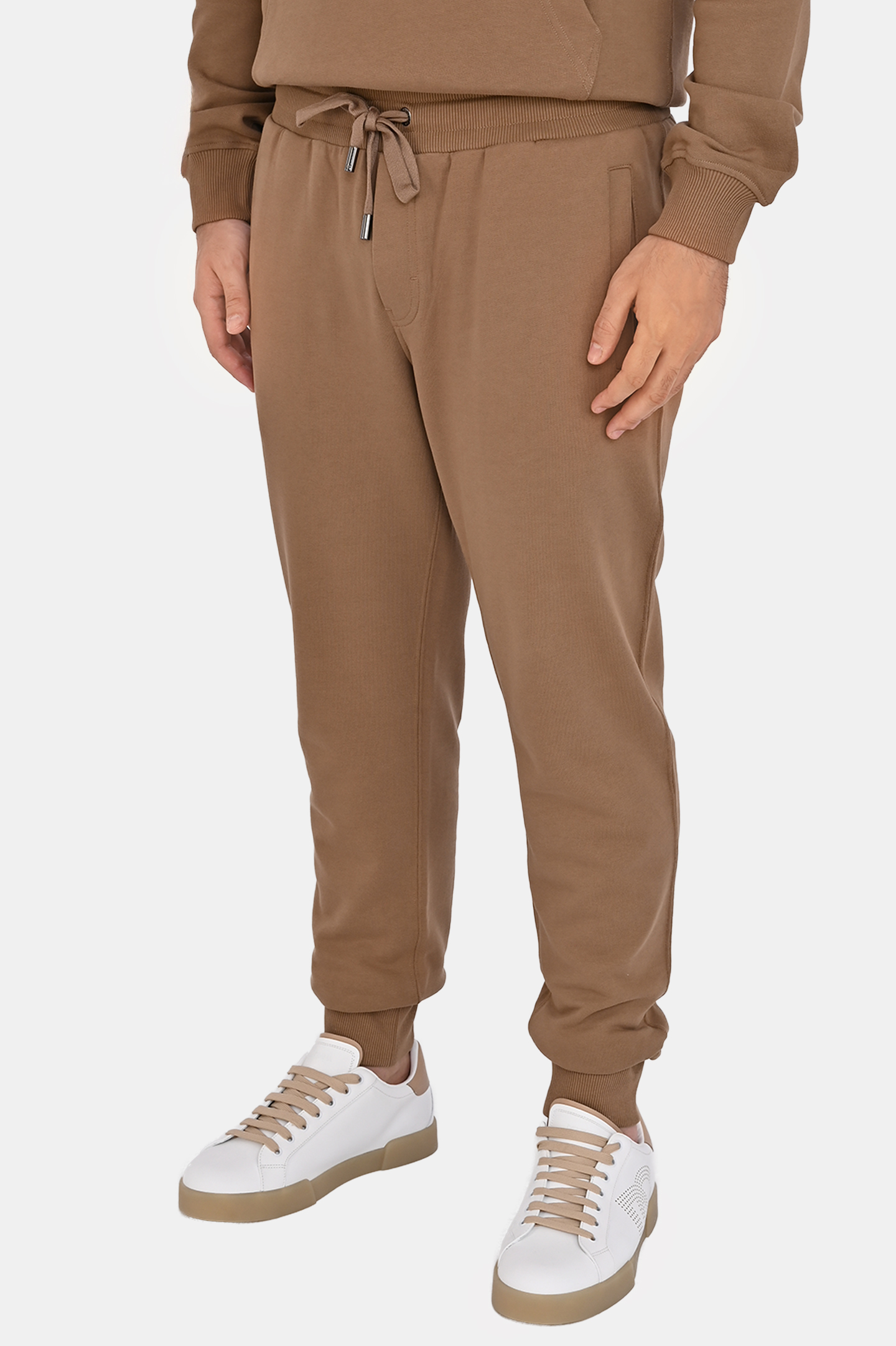 Брюки спорт DOLCE & GABBANA GP07TT G7N7B, цвет: Коричневый, Мужской