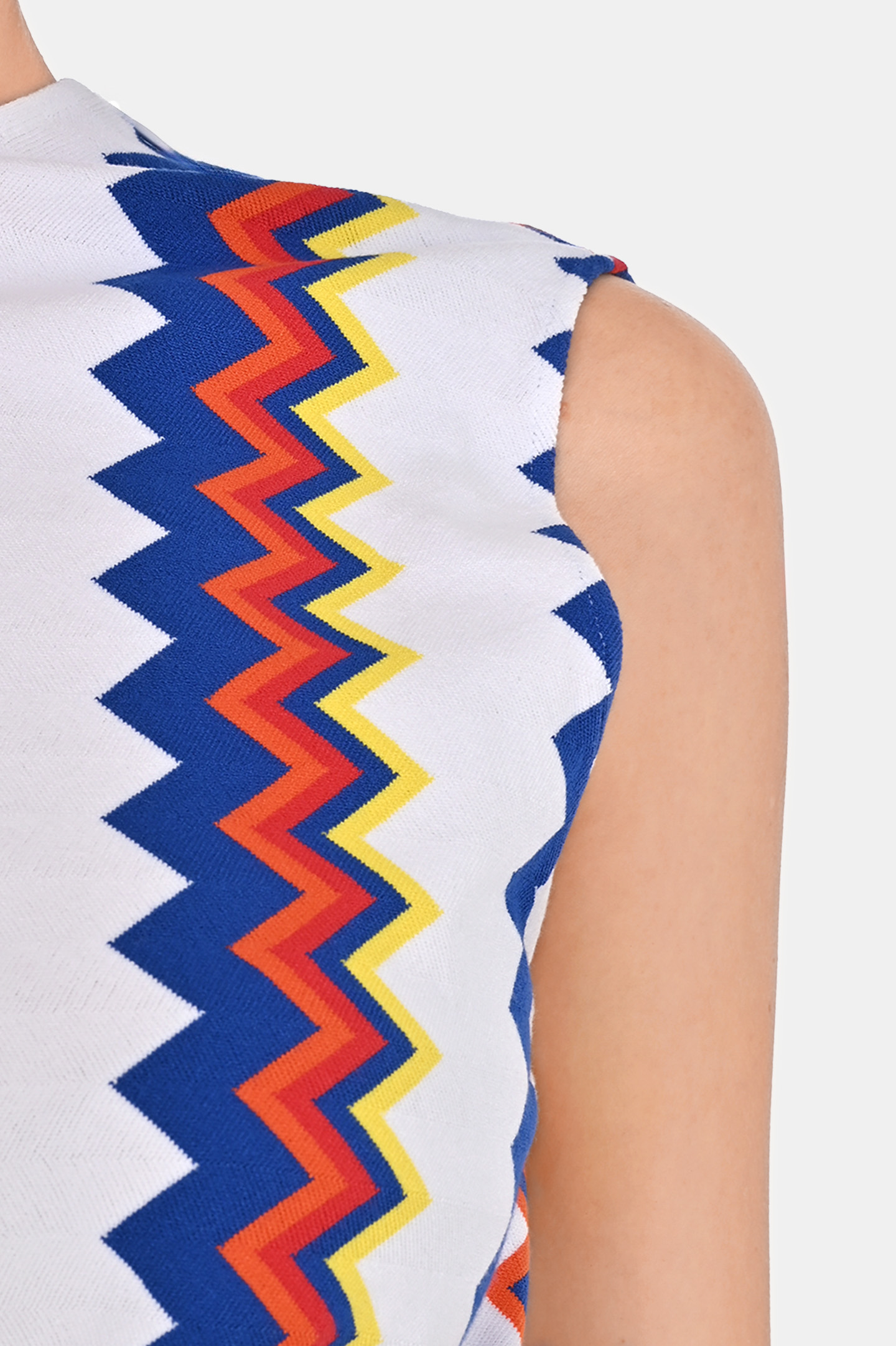 Платье MISSONI DS25SG2U-BR0121, цвет: Разноцветный, Женский