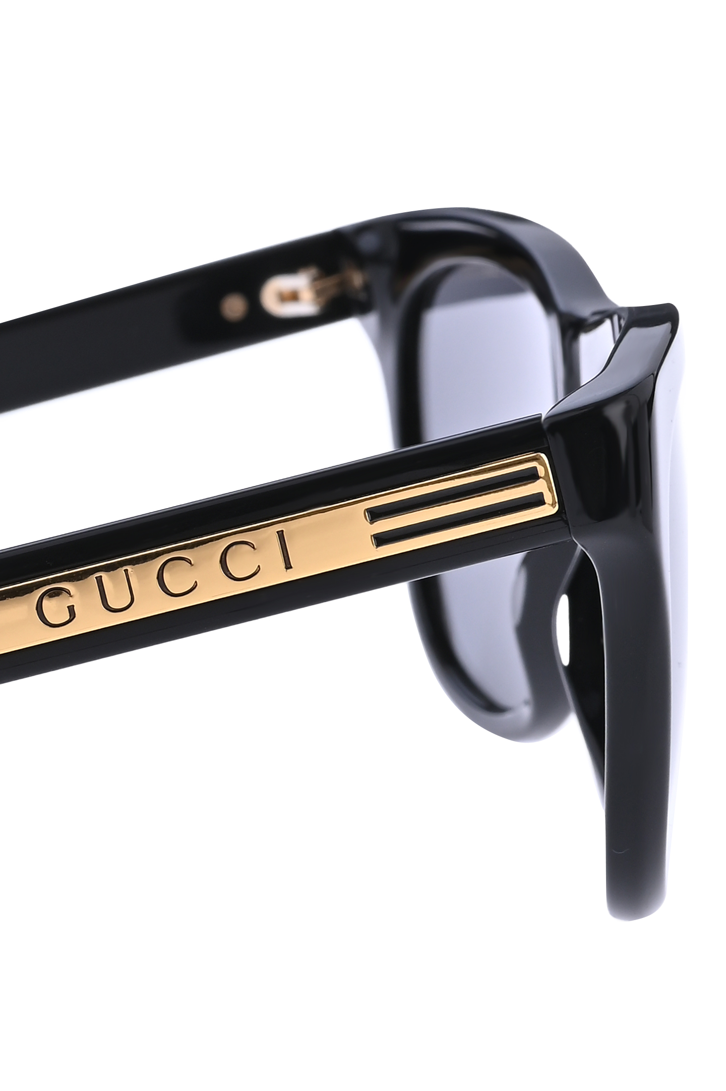 Солнцезащитные очки GUCCI 664051 J0740, цвет: Черный, Мужской