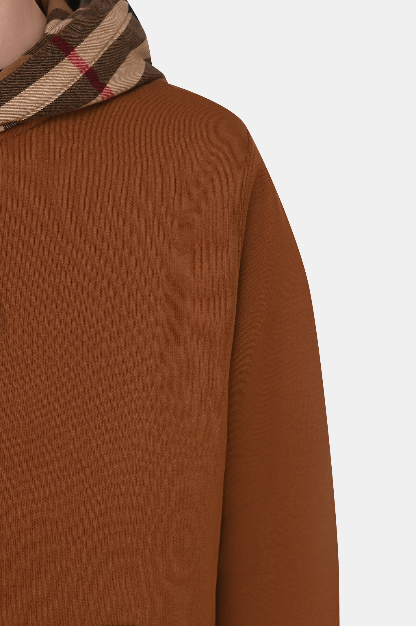 Худи BURBERRY 8047520, цвет: Коричневый, Мужской