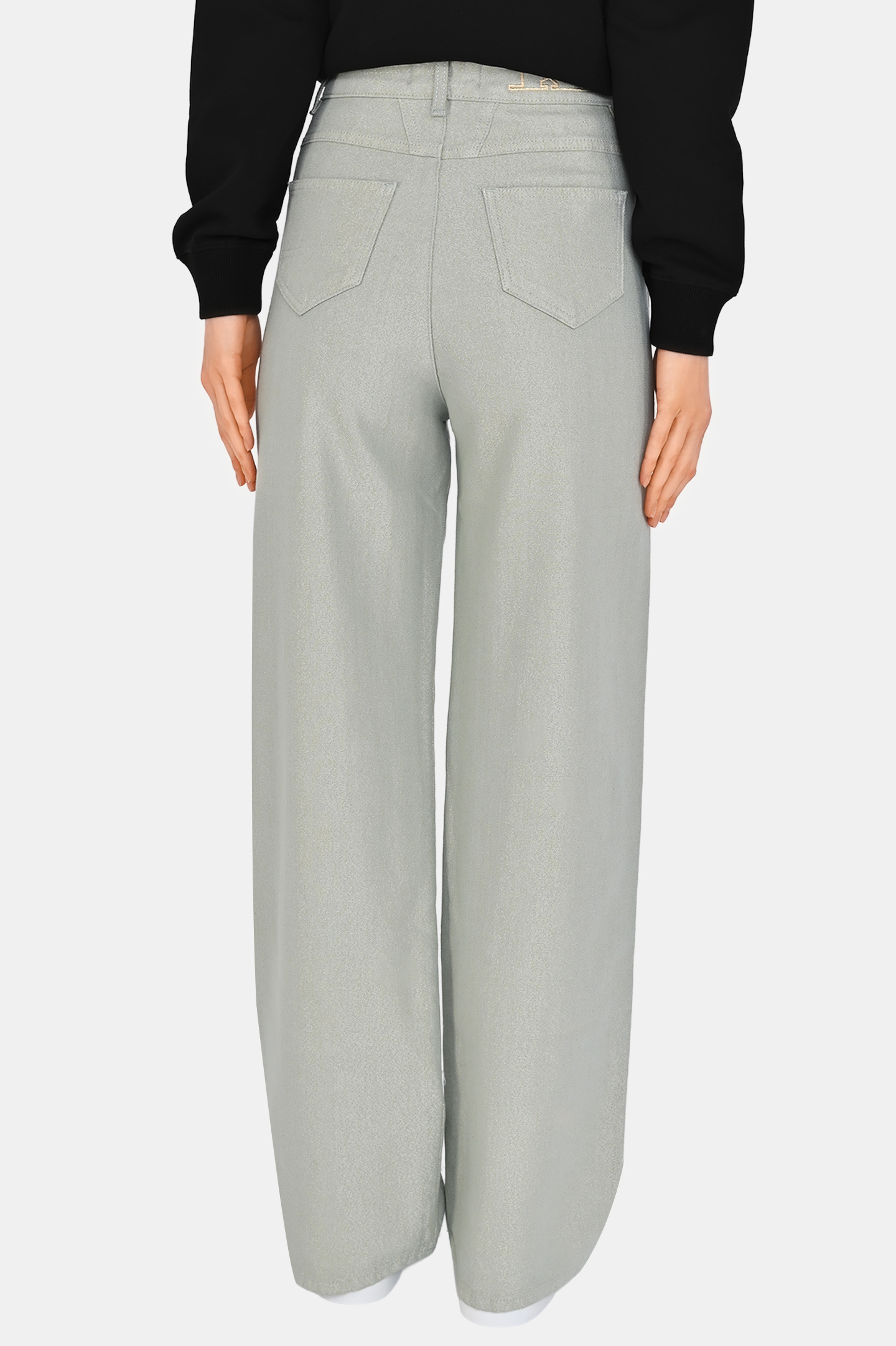 Джинсы KITON DJ53102K0929F0, цвет: Зеленый, Женский