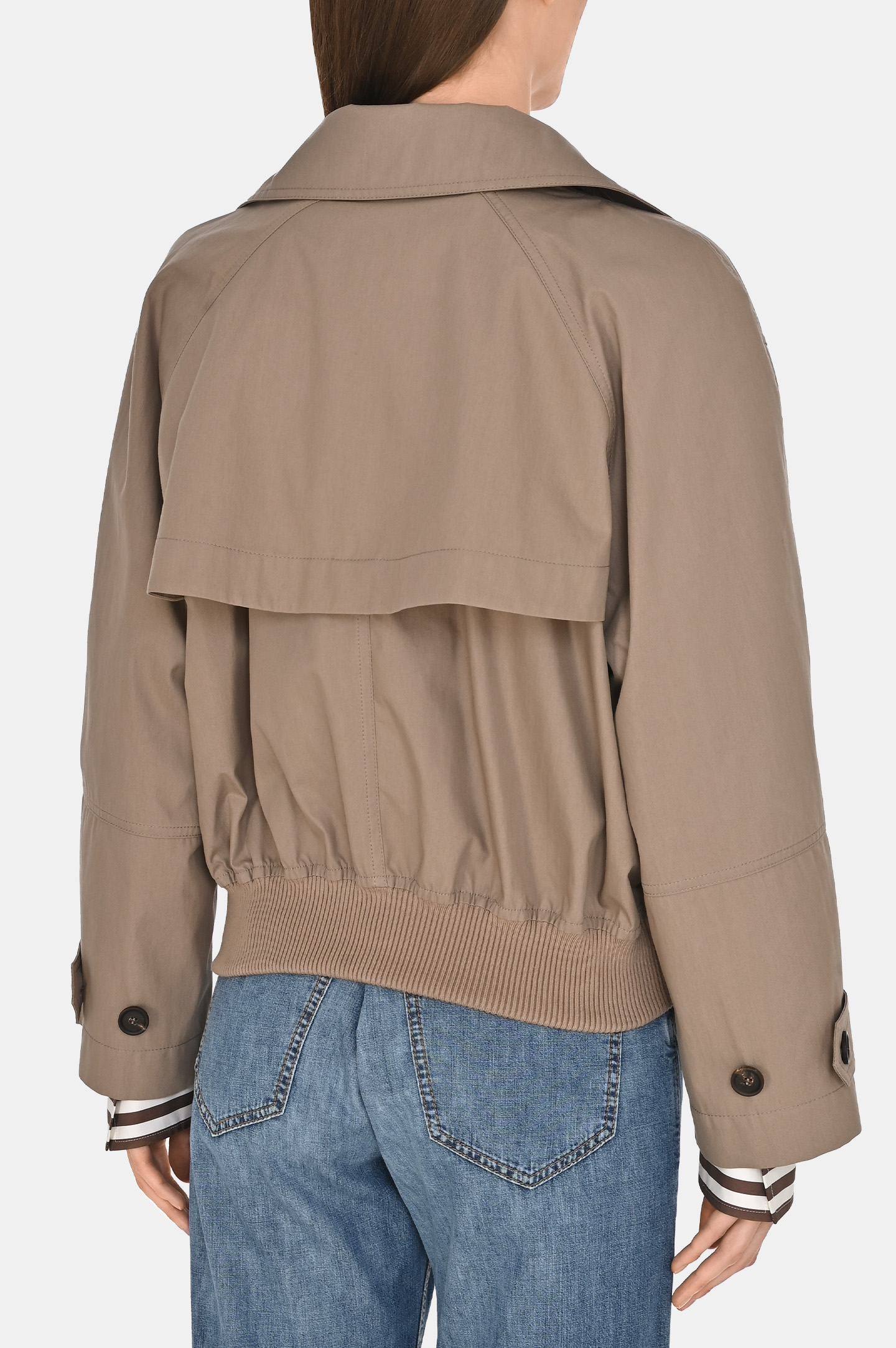 Куртка BRUNELLO  CUCINELLI MM5397360, цвет: Бежевый, Женский