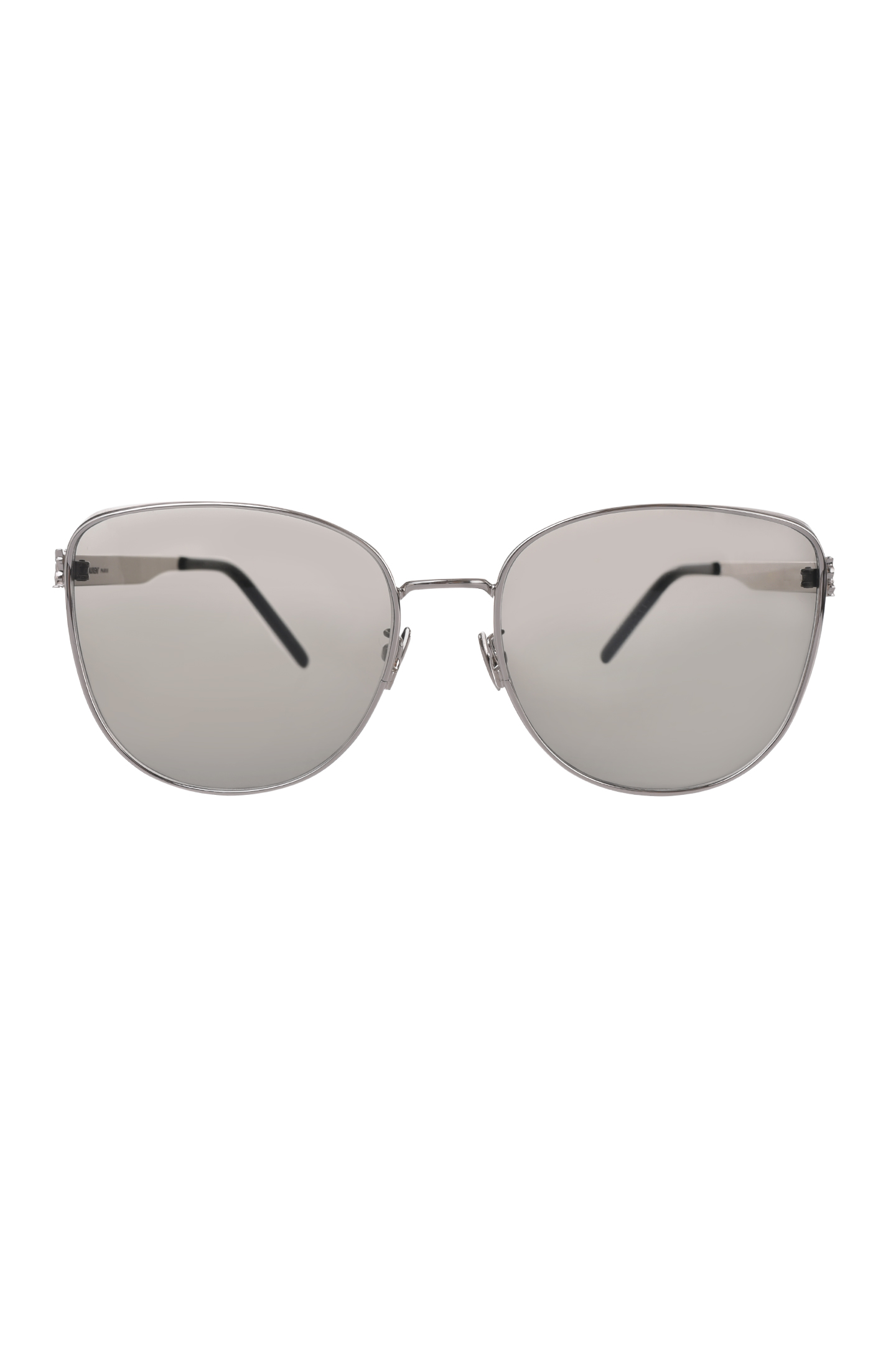 Солнцезащитные очки SAINT LAURENT 671759 Y9902, цвет: Серый, Женский