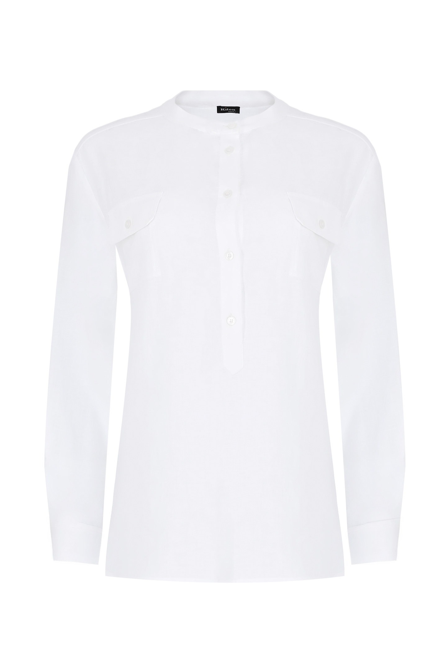 Блуза KITON D55448H08838, цвет: Белый, Женский