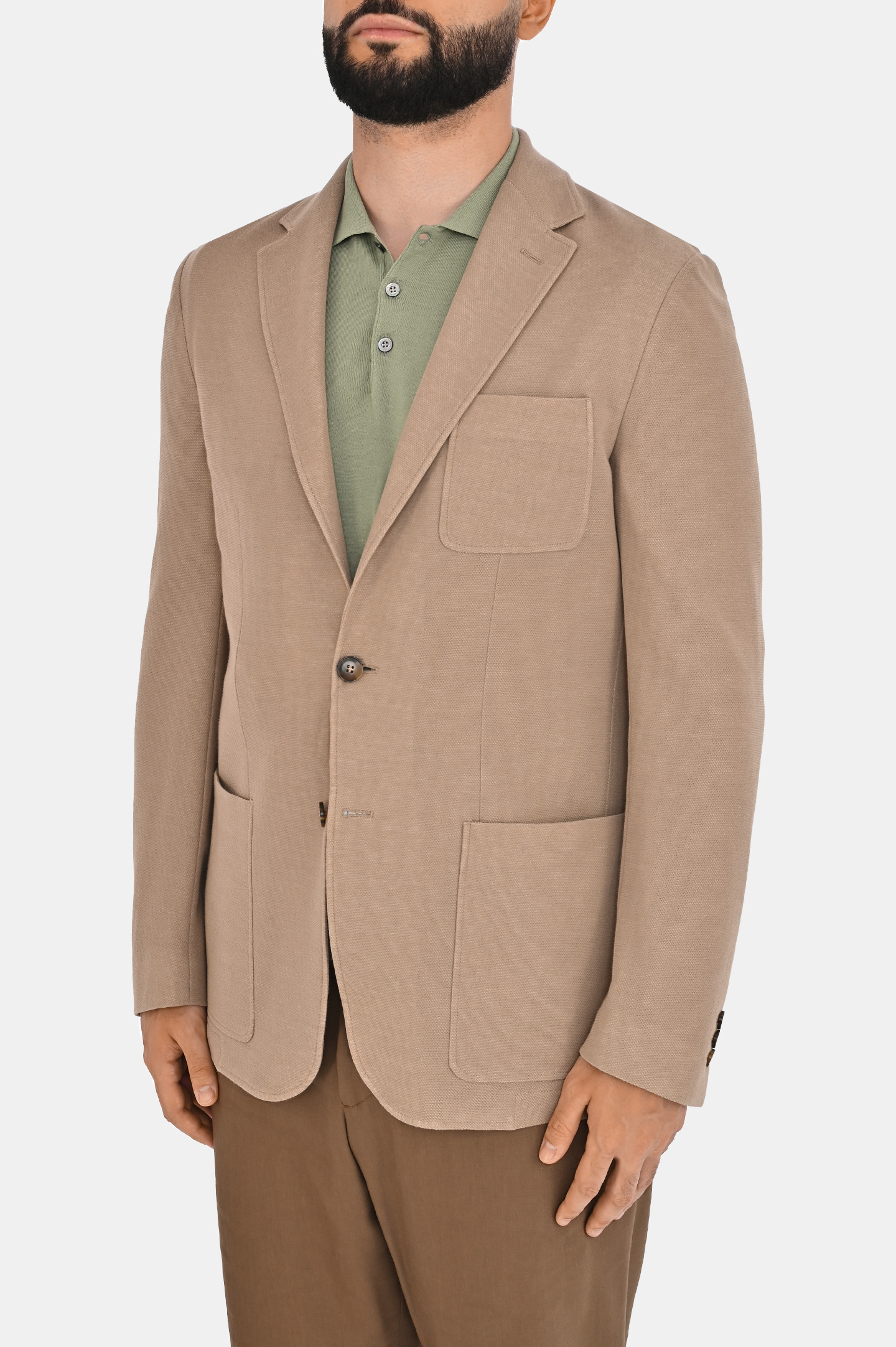 Пиджак CANALI JJ01974 J0147, цвет: Бежевый, Мужской