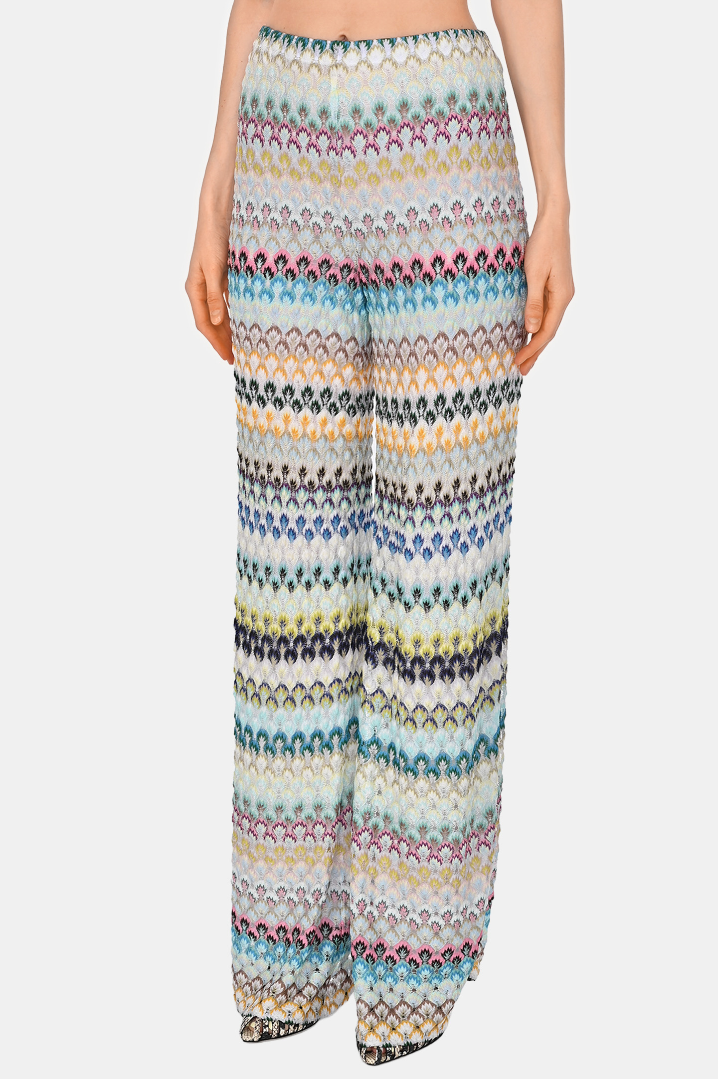 Брюки MISSONI DS25SI0M-BR0133, цвет: Разноцветный, Женский