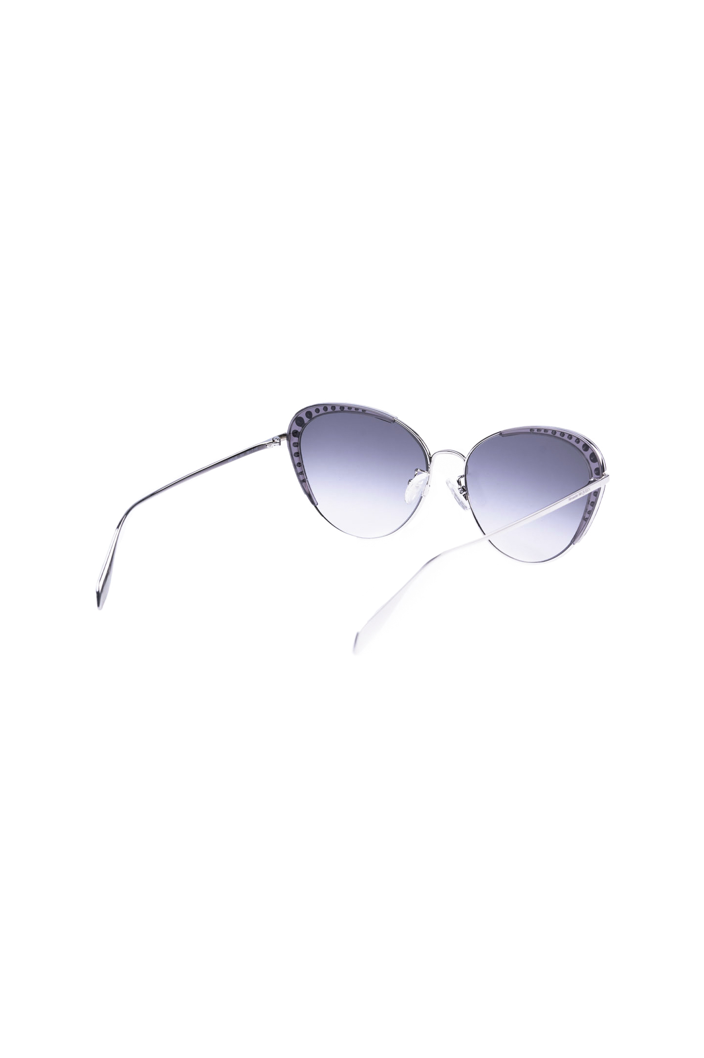 Солнцезащитные очки ALEXANDER MCQUEEN 649819 I3330, цвет: Серый, Женский