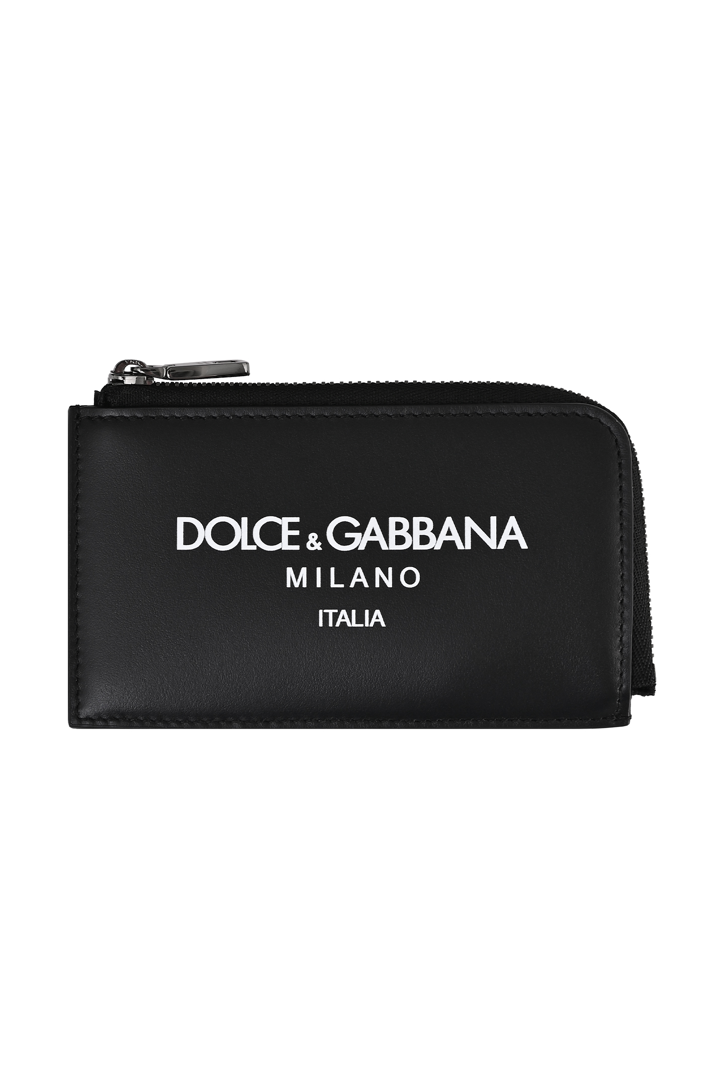 Кожаный кошелек с логотипом DOLCE & GABBANA BP3274 AN244, цвет: Черный, Мужской