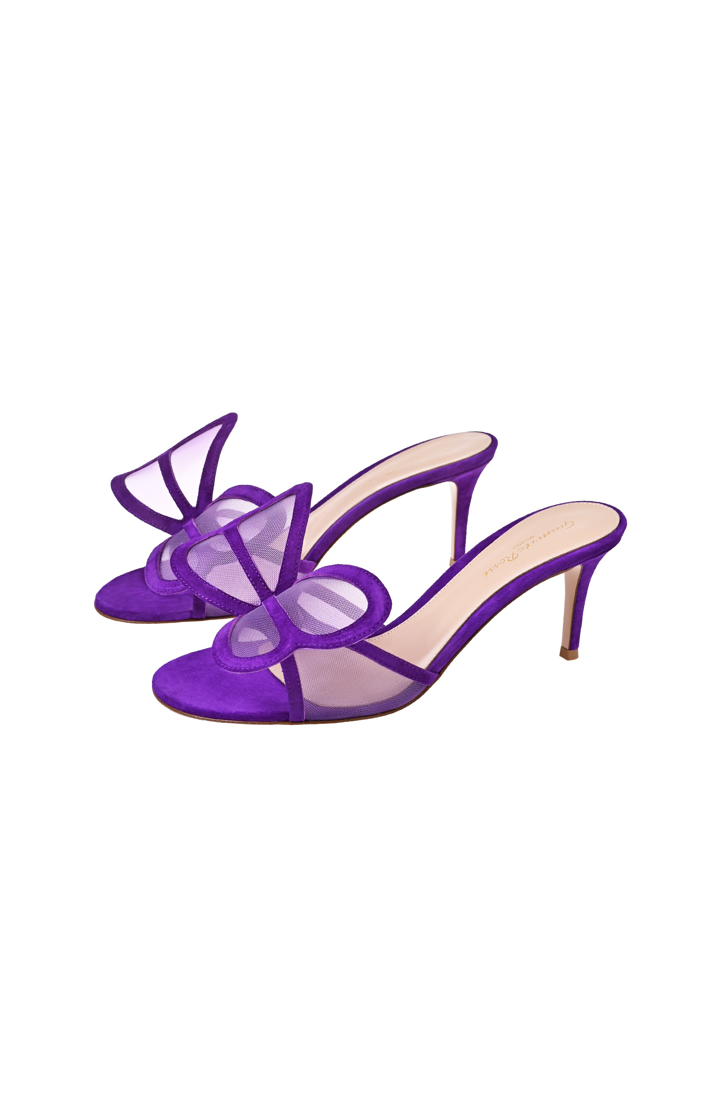 Босоножки GIANVITO ROSSI G10076.70RIC.XAROROH, цвет: Фиолетовый, Женский