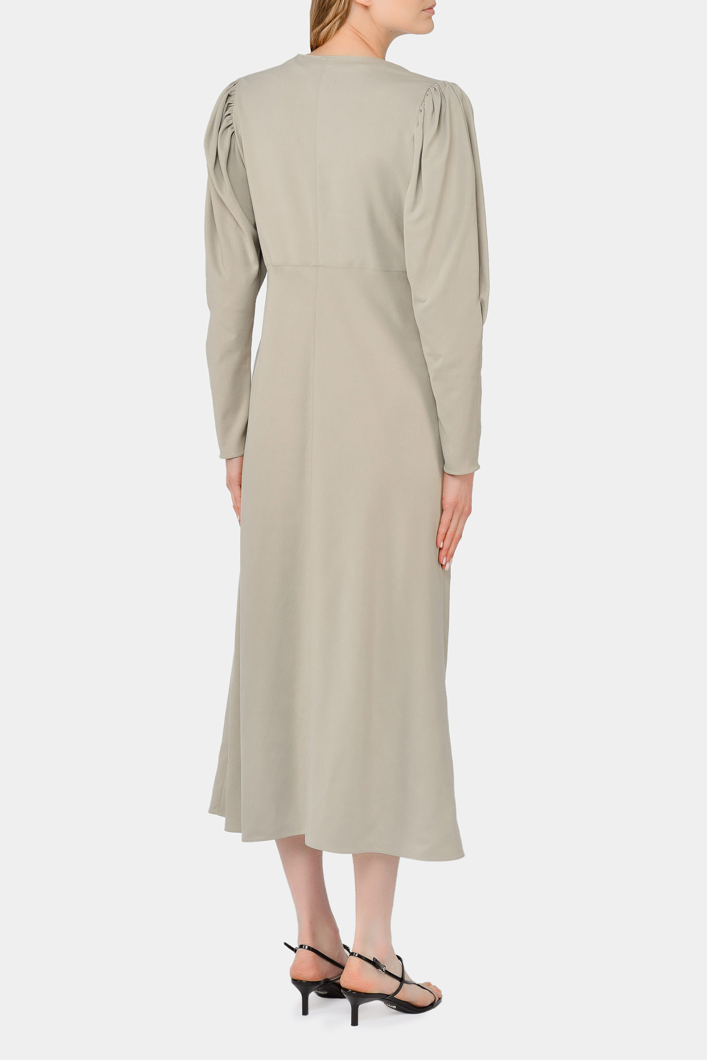 Платье ISABEL MARANT RO1905-21P012I, цвет: Молочный, Женский