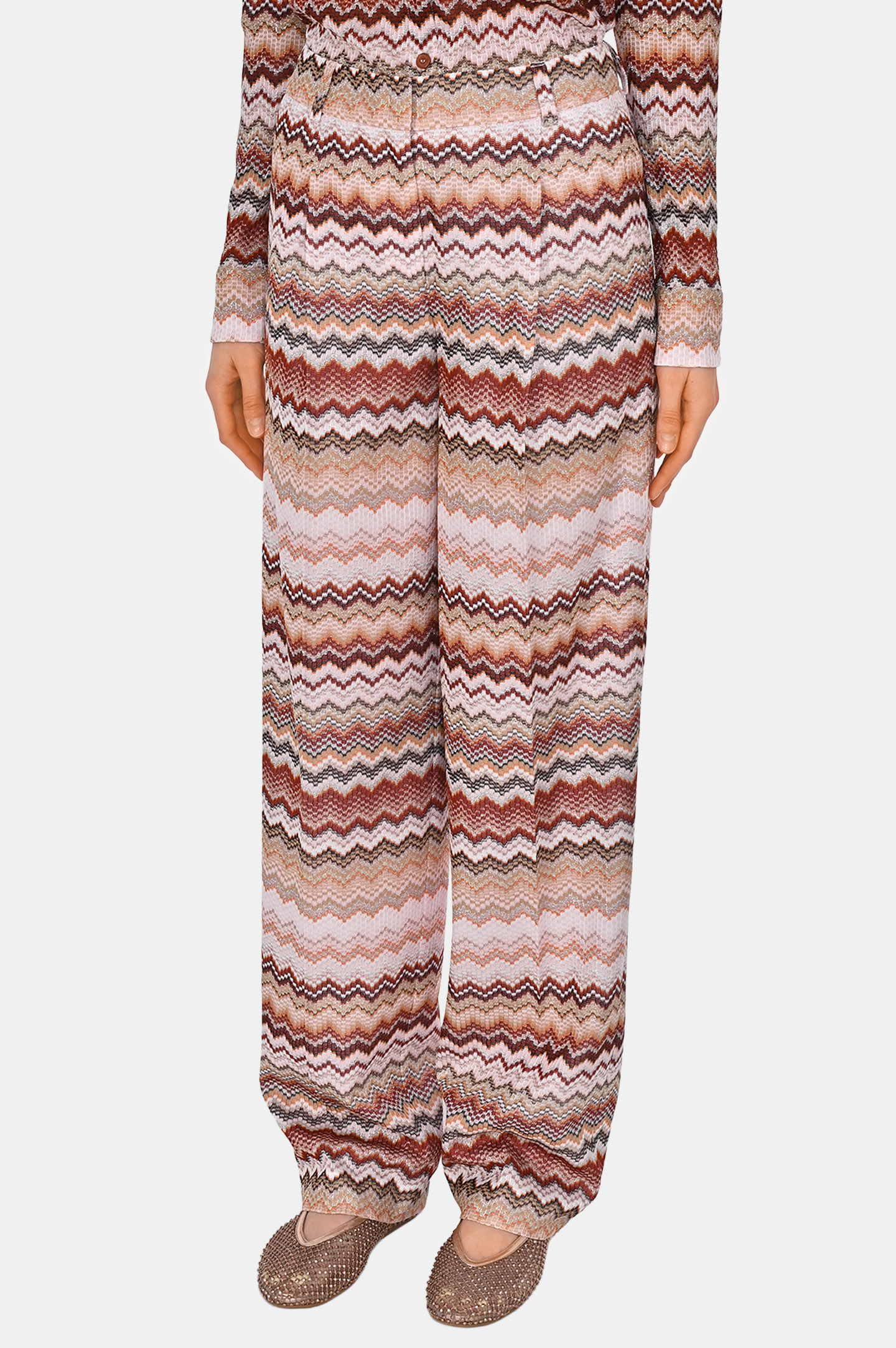 Брюки MISSONI DS25SI0H-BR00ZV, цвет: Разноцветный, Женский