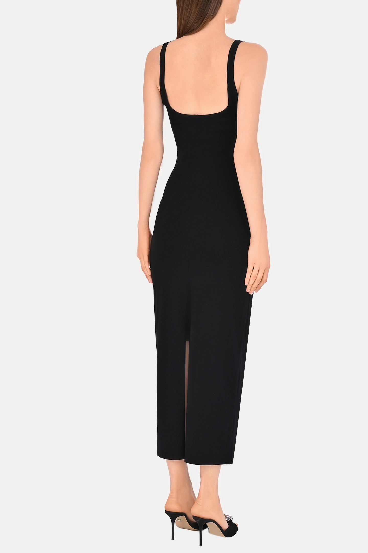 Платье ROWEN ROSE RR_J124, цвет: Черный, Женский