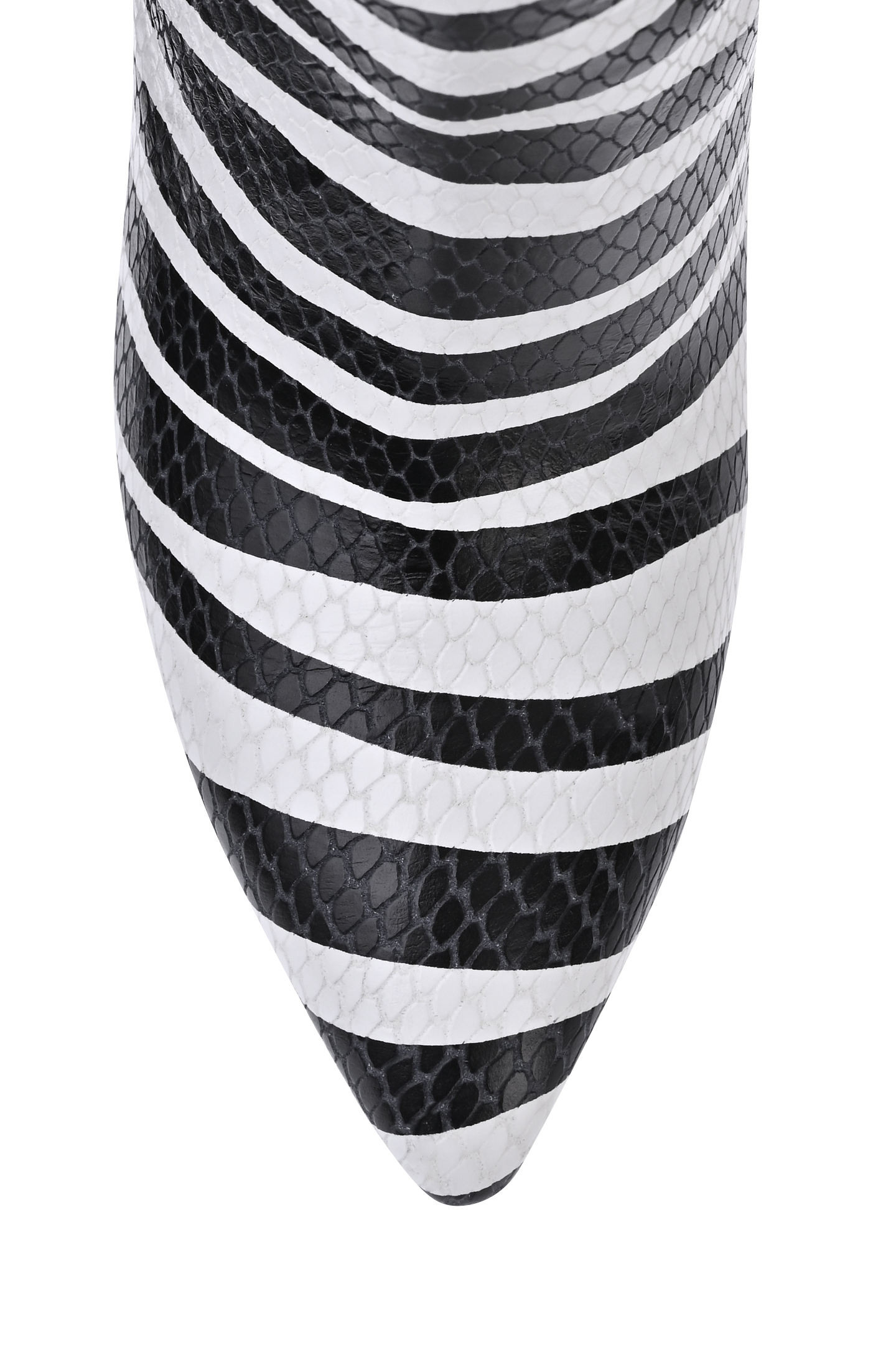 Сапоги PARIS TEXAS PX703 XPZSM, цвет: Черно-белый, Женский